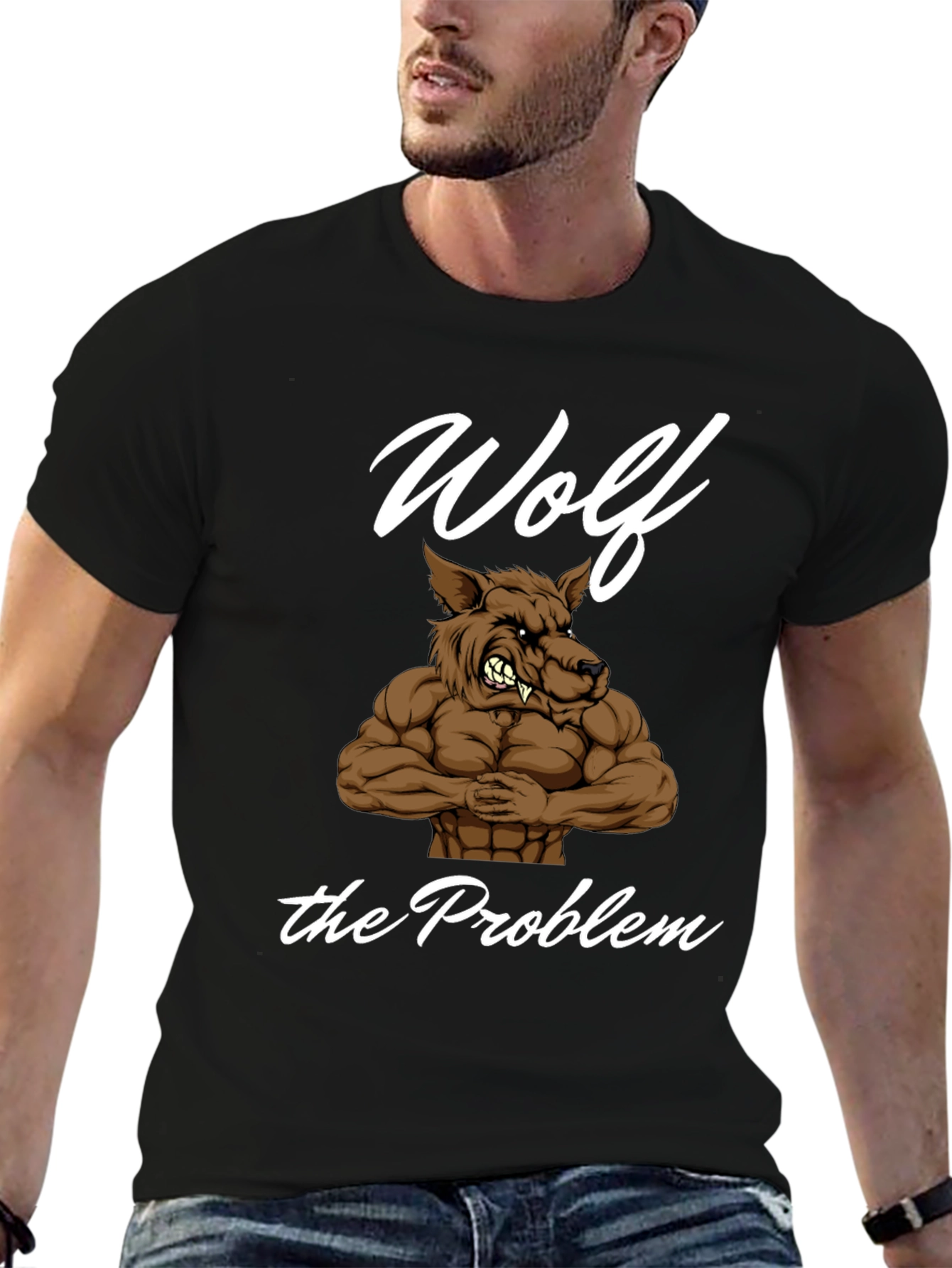 Wolf the Problem Graphic T-Shirt