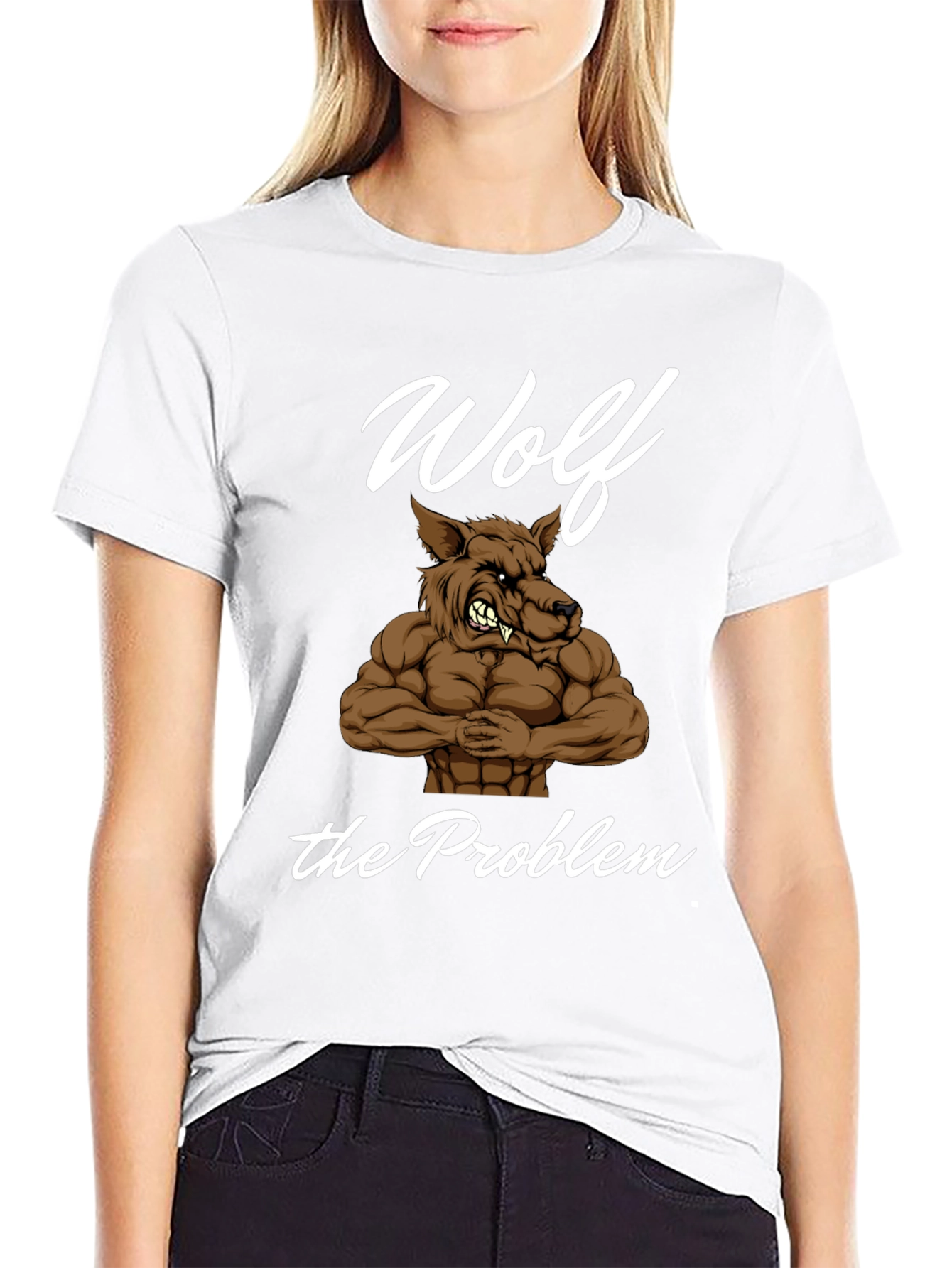 Wolf the Problem Graphic T-Shirt