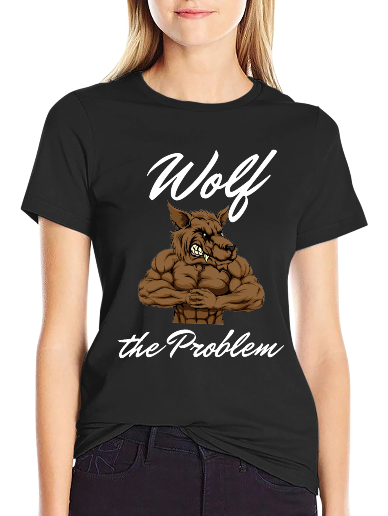 Wolf the Problem Graphic T-Shirt