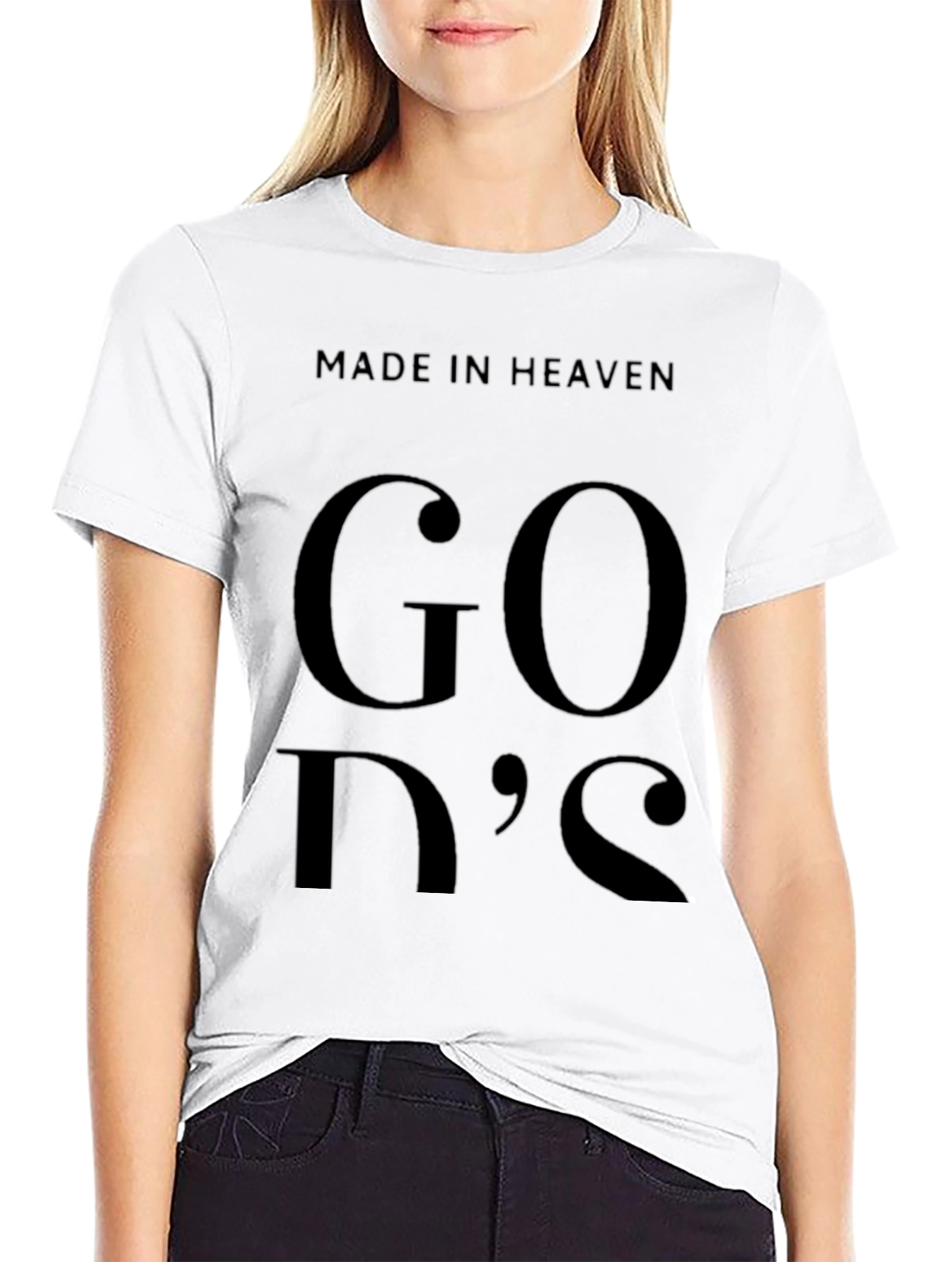 Made In Heaven GODs Black T-Shirt