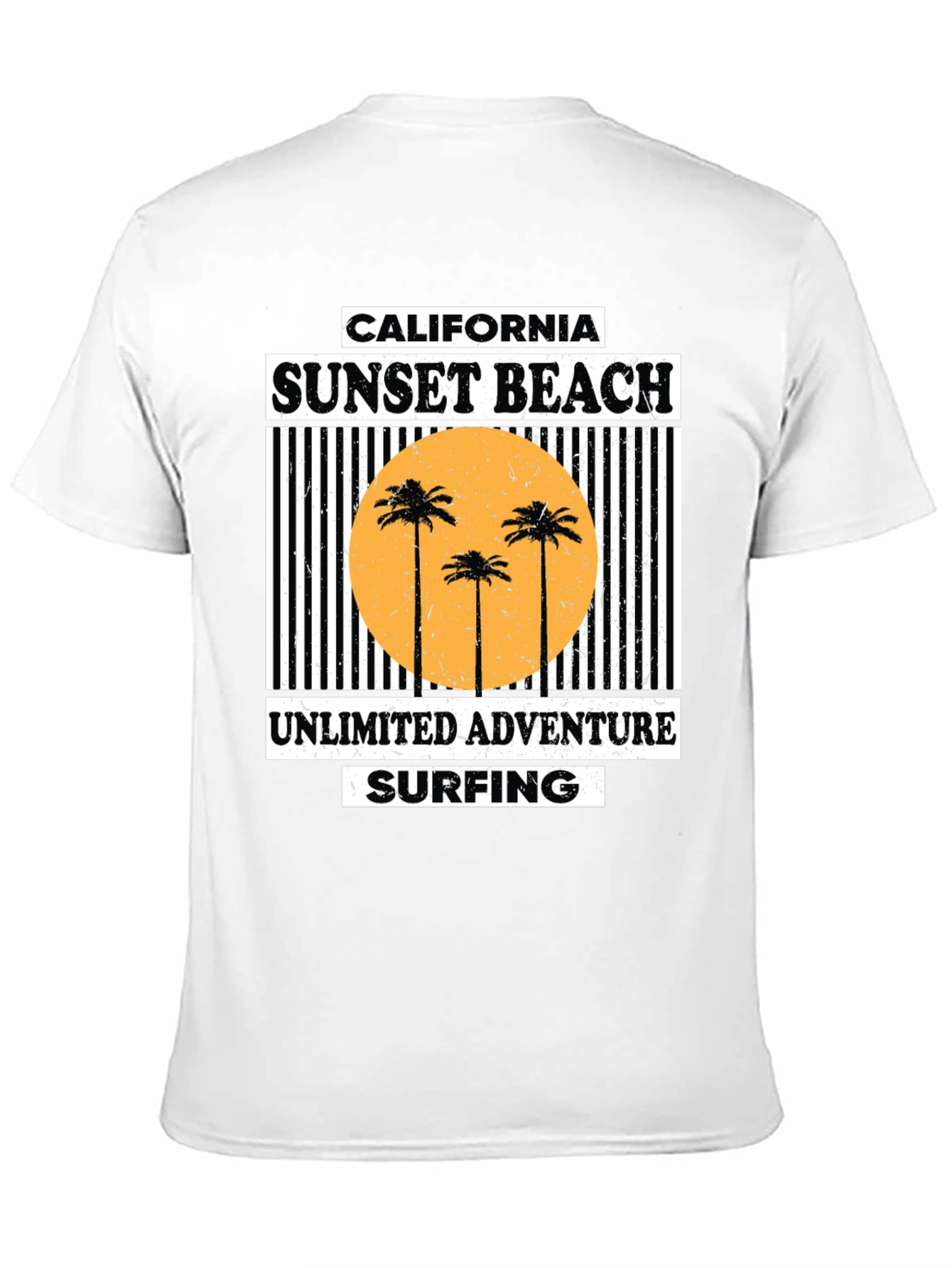 California Sunset Beach Graphic Tee - Unlimited Adventure