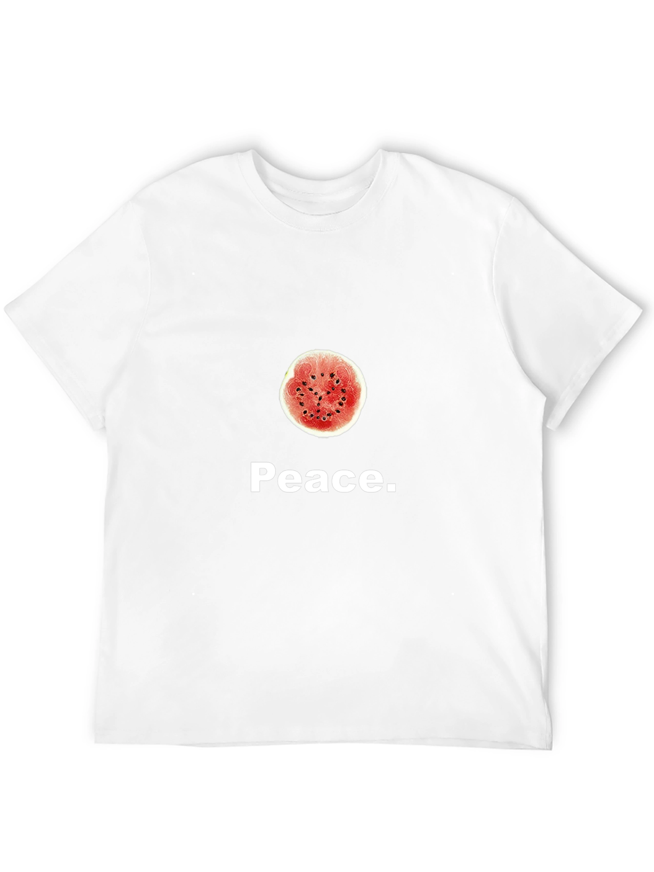Peace Watermelon Graphic T-Shirt