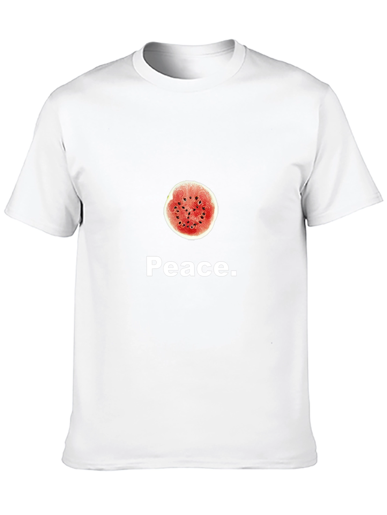 Peace Watermelon Graphic T-Shirt