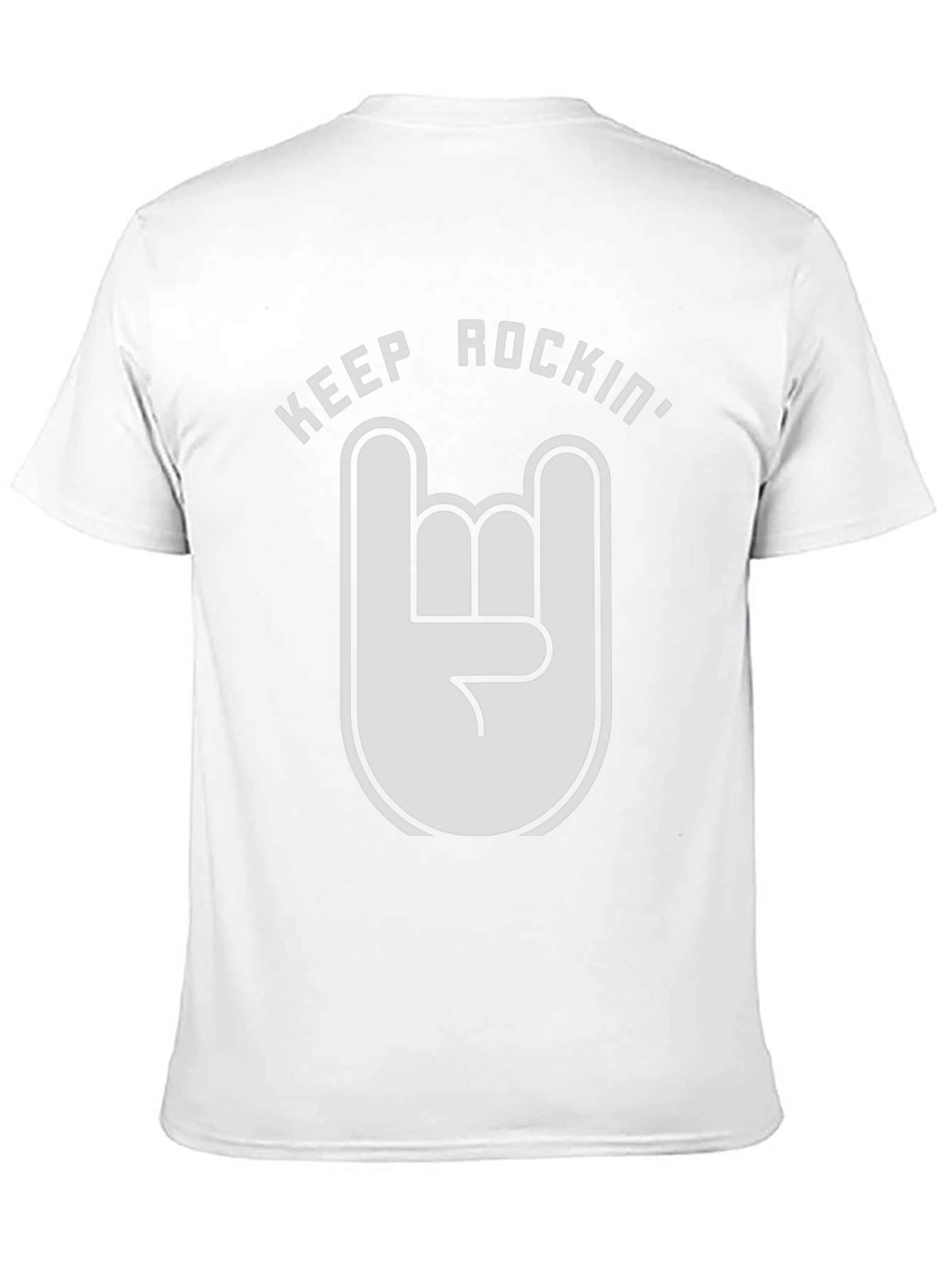 Keep Rockin Graphic Tee - Unisex Black T-Shirt
