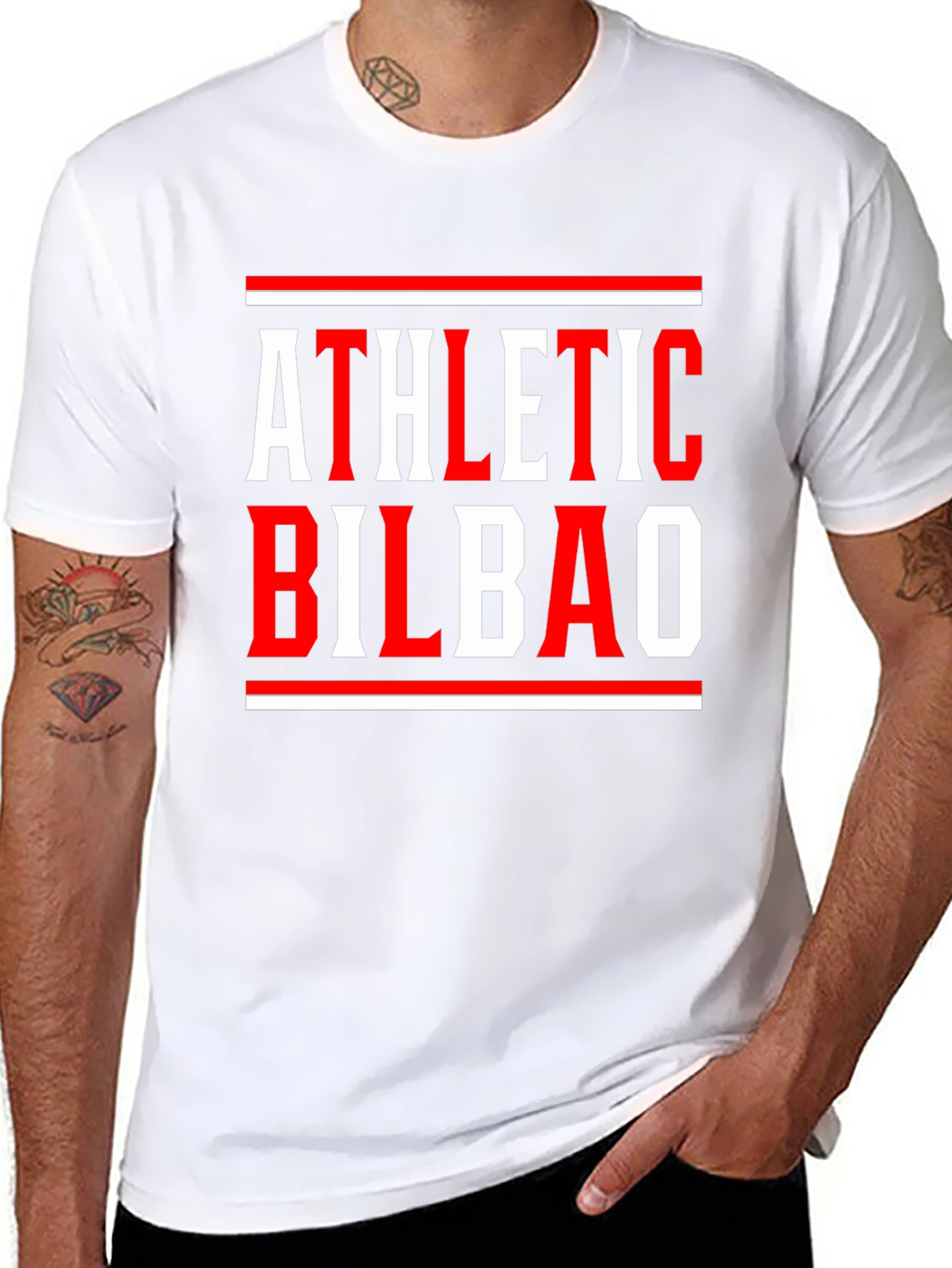 Athletic Bilbao Graphic T-Shirt