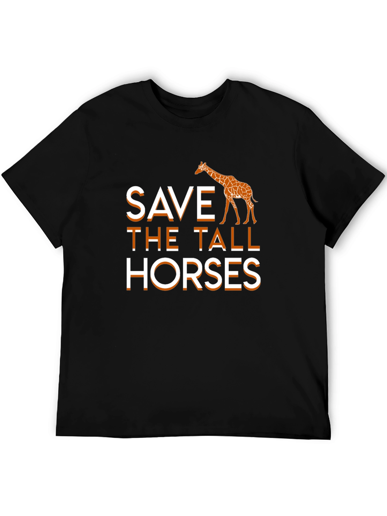 Save the Tall Horses Giraffe Graphic Tee