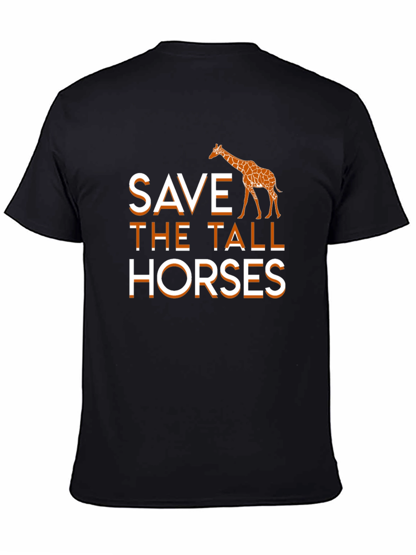 Save the Tall Horses Giraffe Graphic Tee