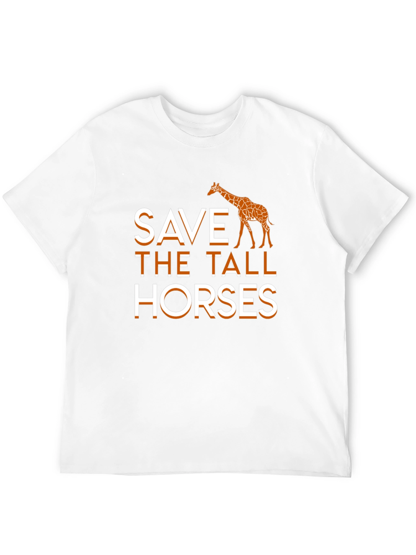 Save the Tall Horses Giraffe Graphic Tee