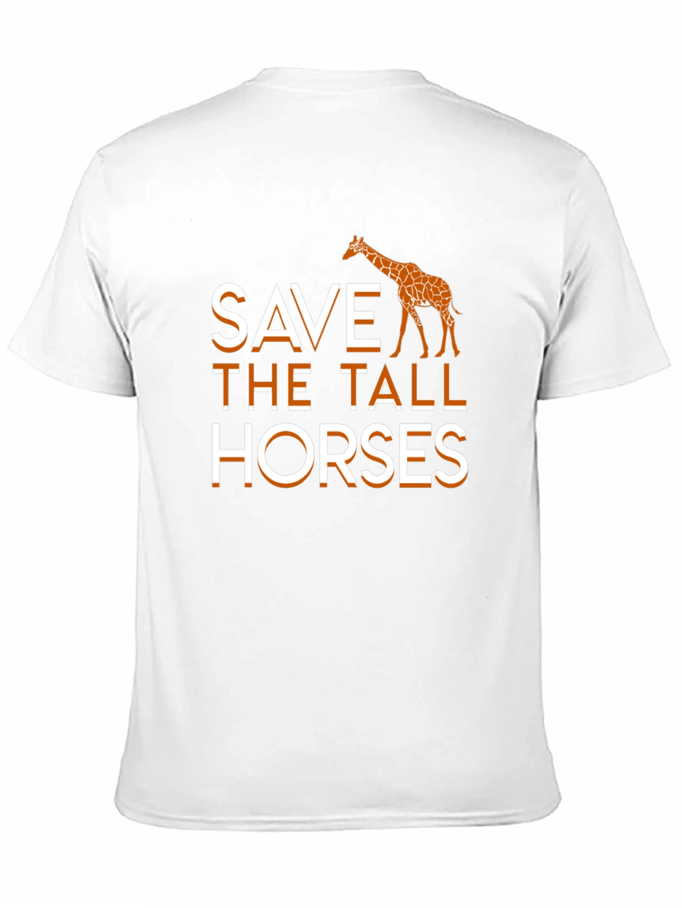 Save the Tall Horses Giraffe Graphic Tee
