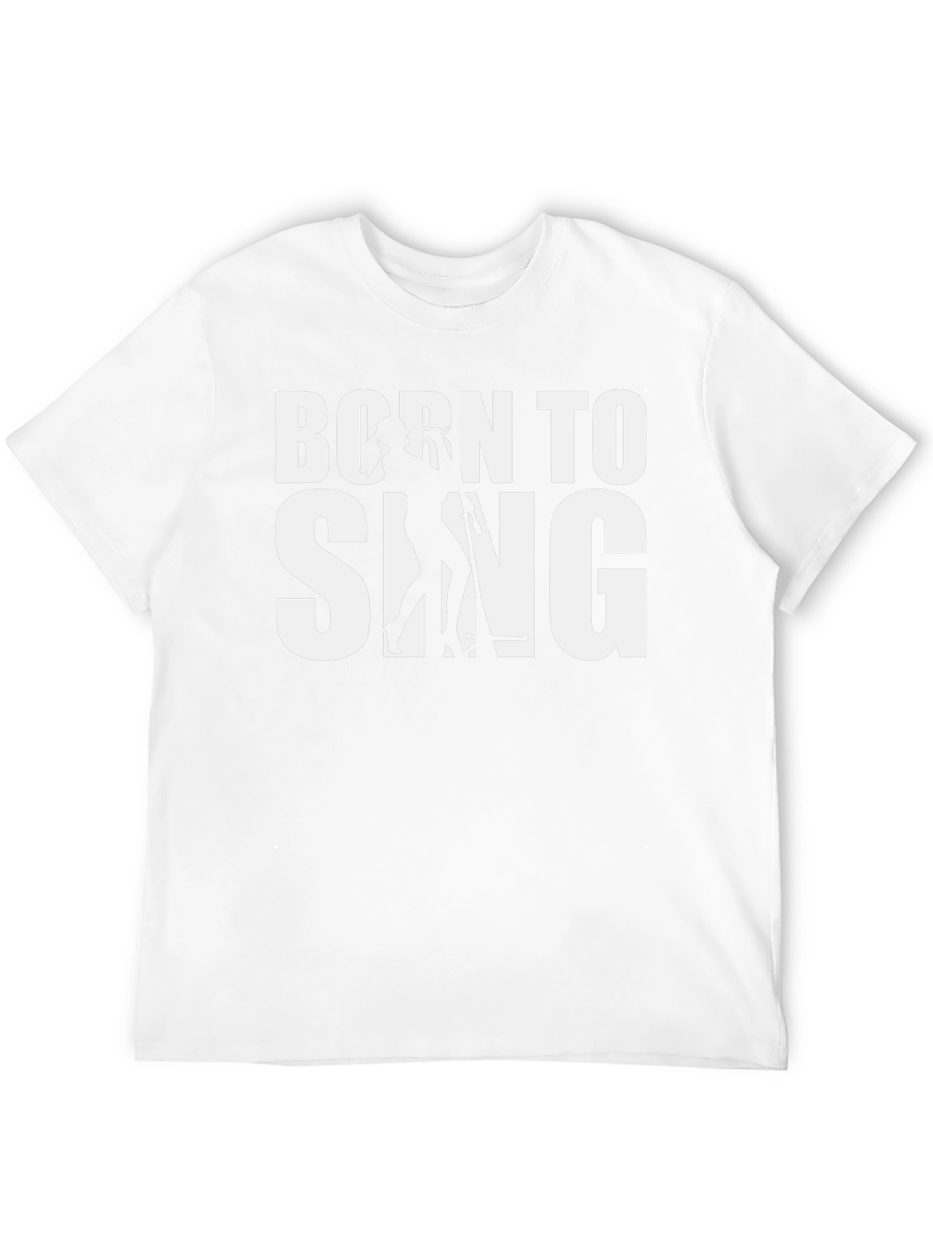 Born to Sing Graphic T-Shirt - Black