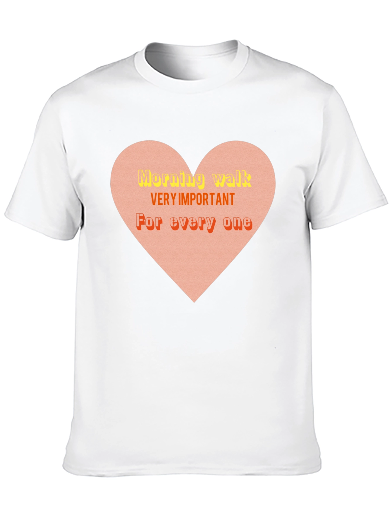 Motivational Heart Graphic T-Shirt
