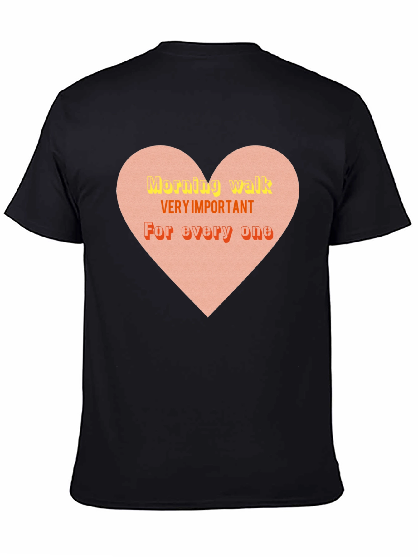 Motivational Heart Graphic T-Shirt