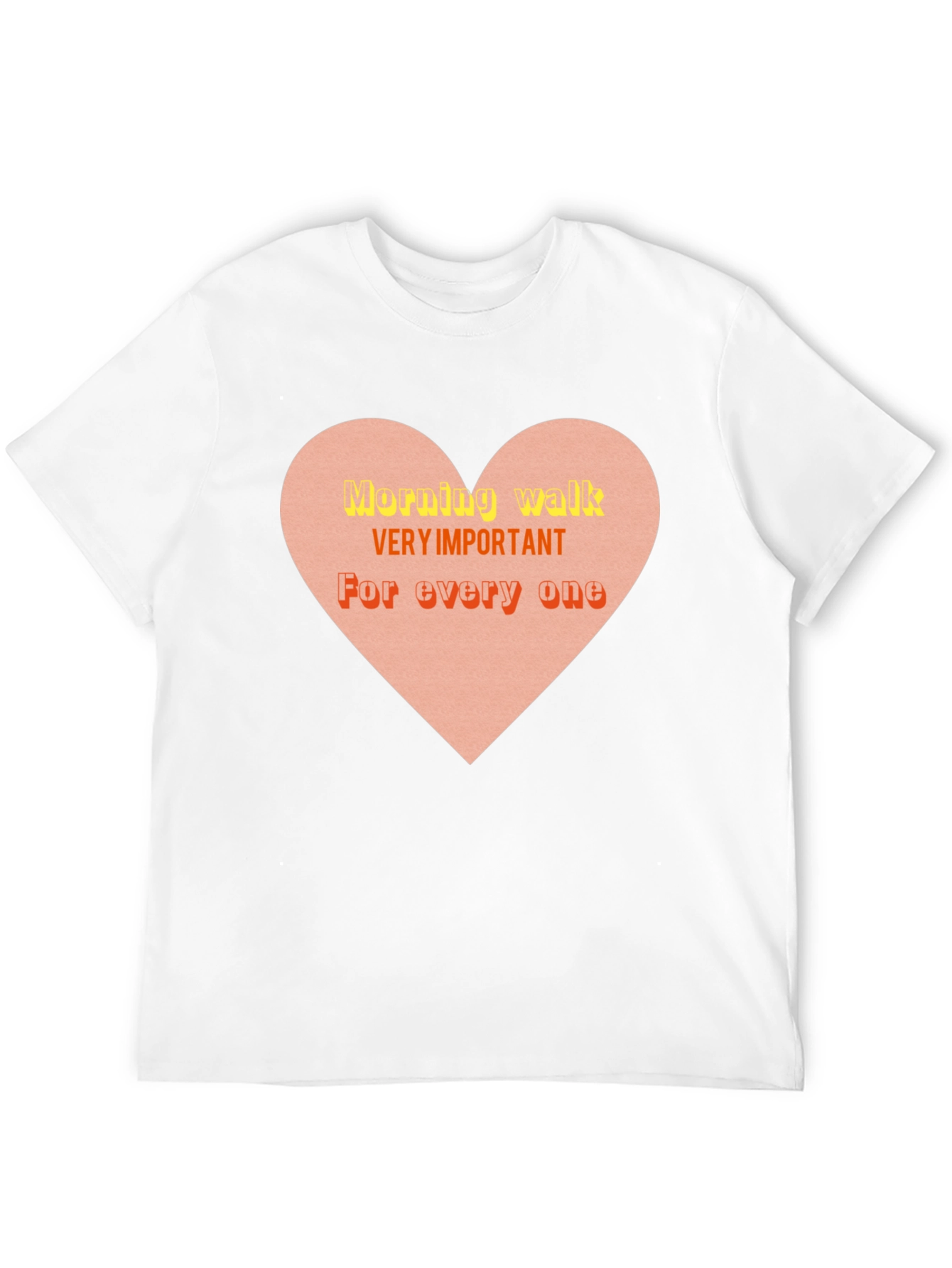 Motivational Heart Graphic T-Shirt