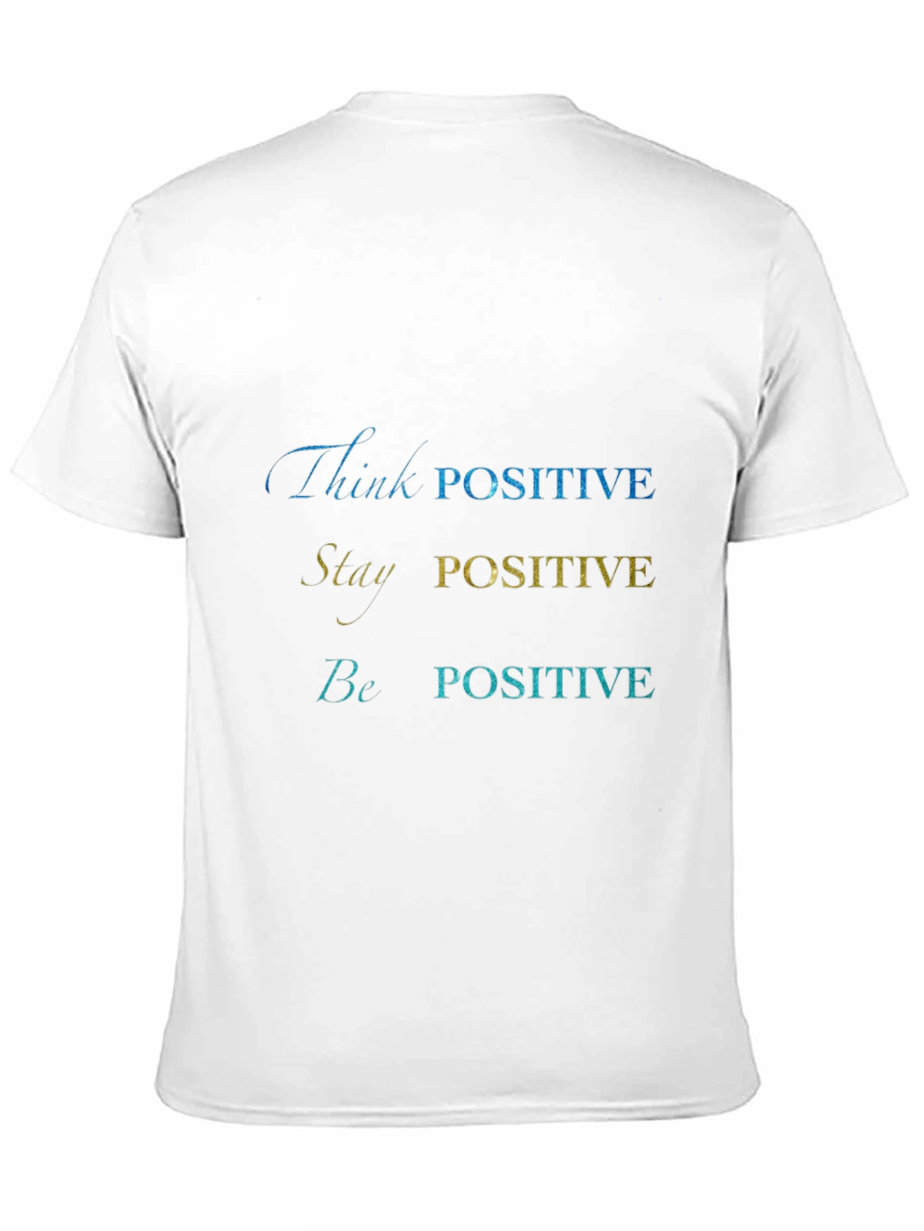 Positive Vibes Graphic Tee - Black