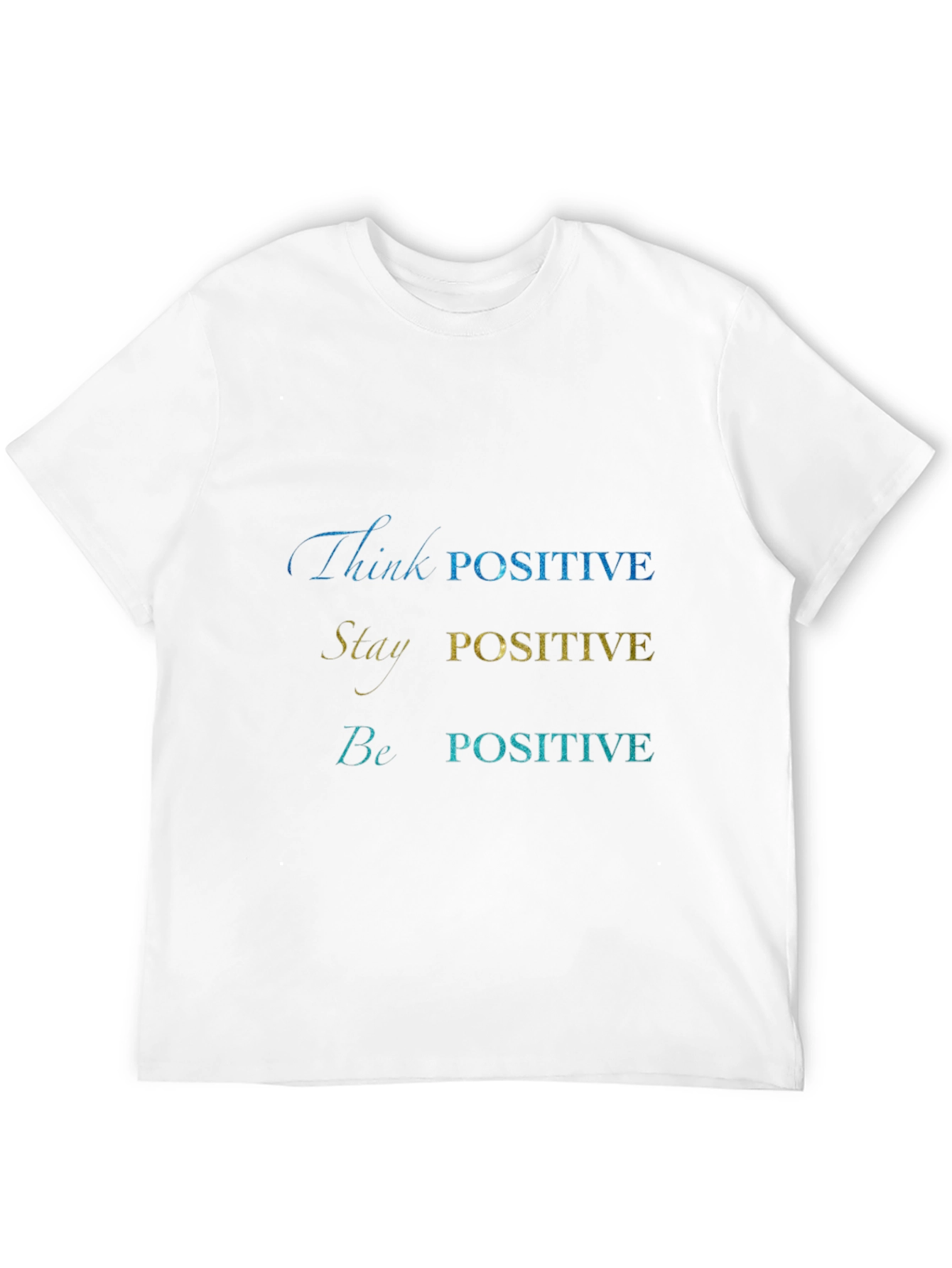 Positive Vibes Graphic Tee - Black