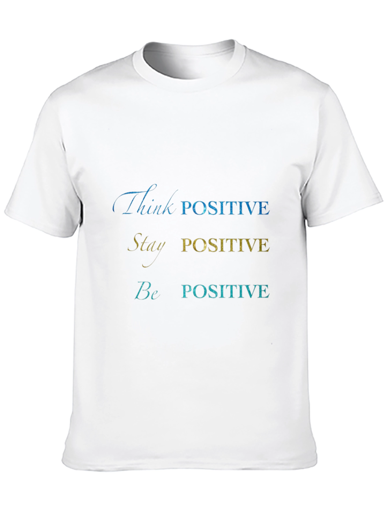 Positive Vibes Graphic Tee - Black