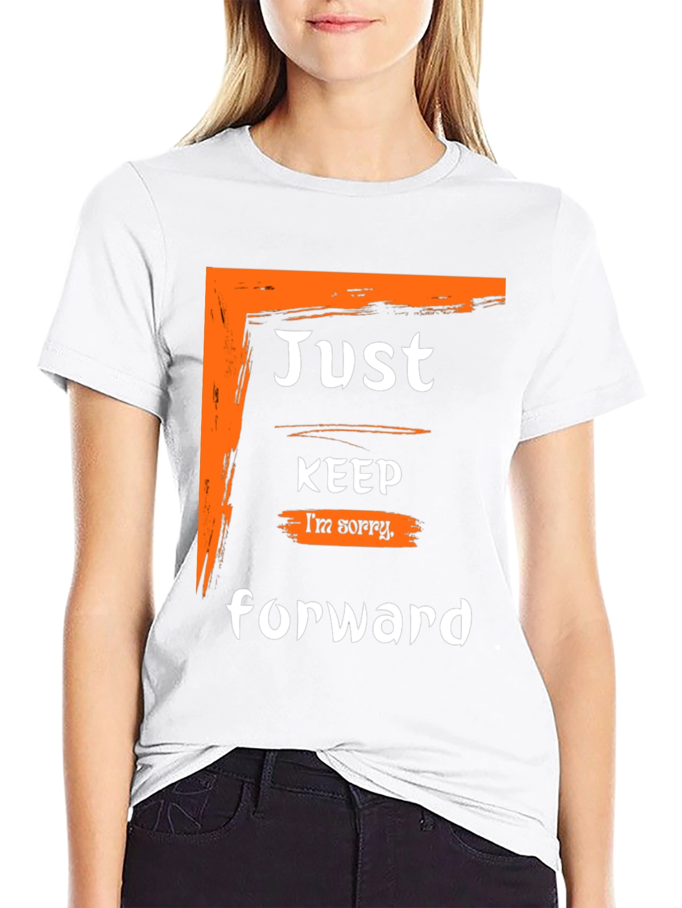 Just Keep Forward Graphic Tee