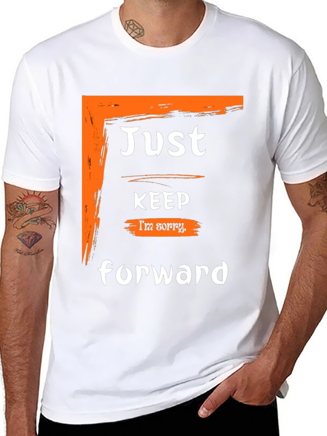 Just Keep Forward Graphic Tee