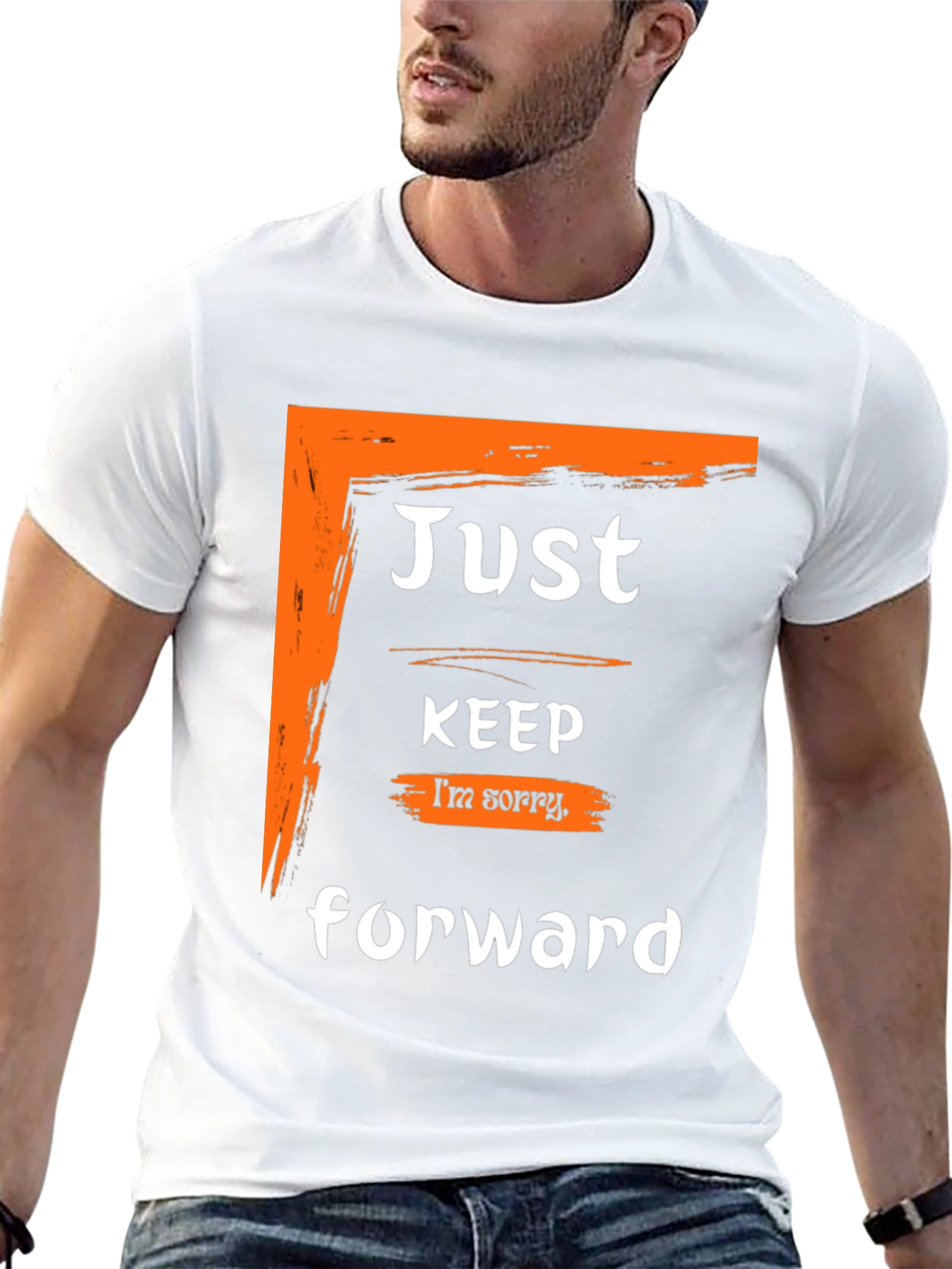 Just Keep Forward Graphic Tee