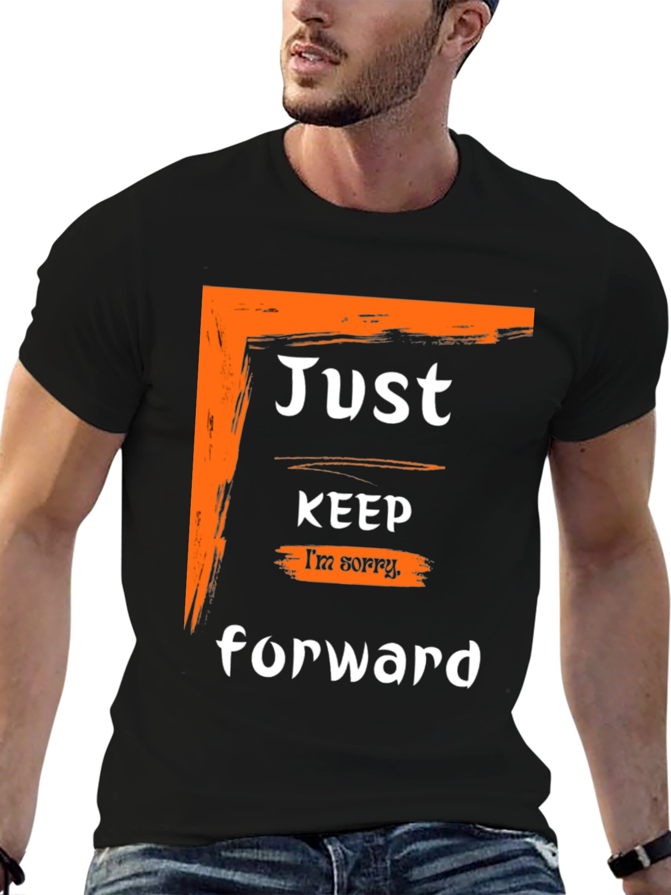 Just Keep Forward Graphic Tee