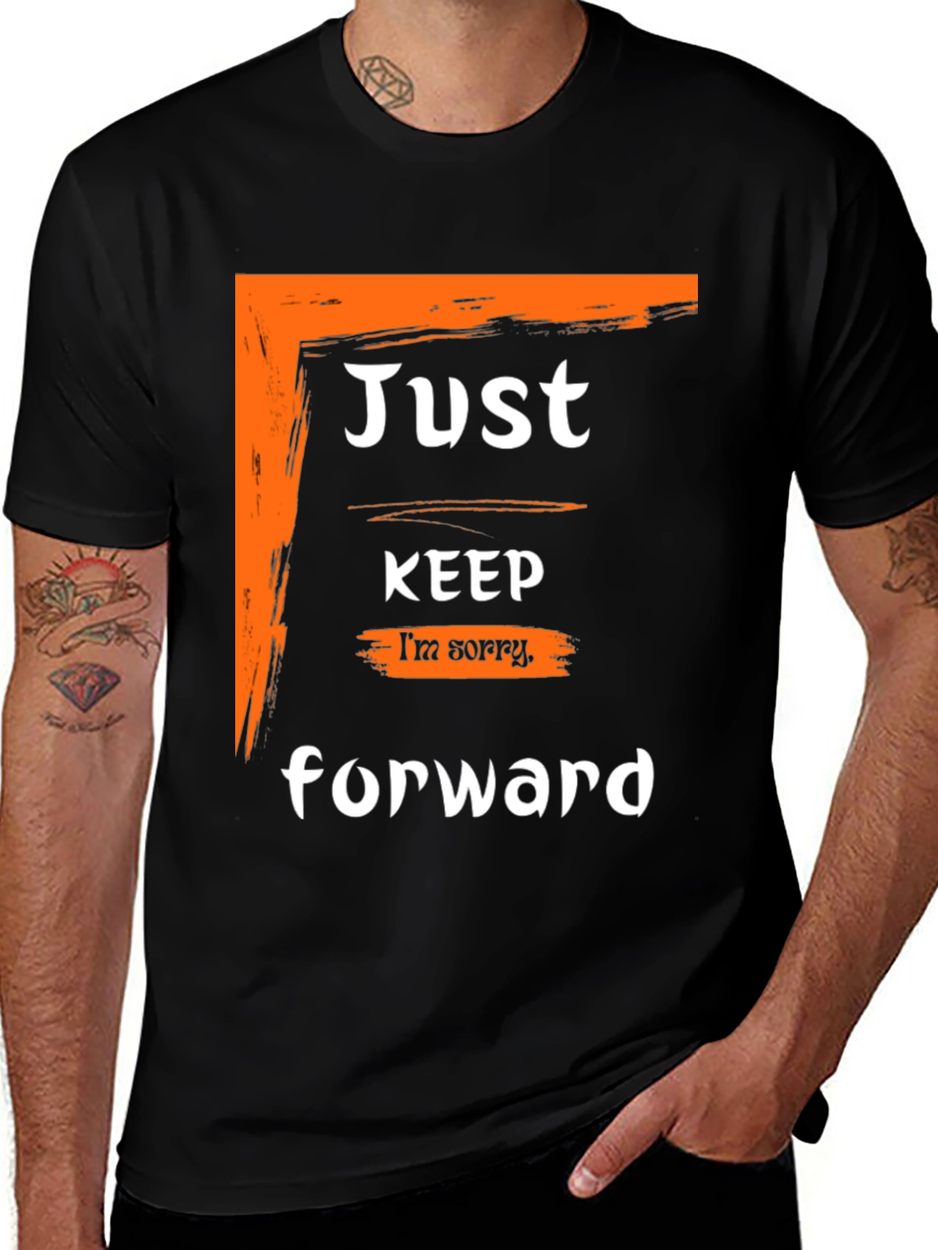 Just Keep Forward Graphic Tee