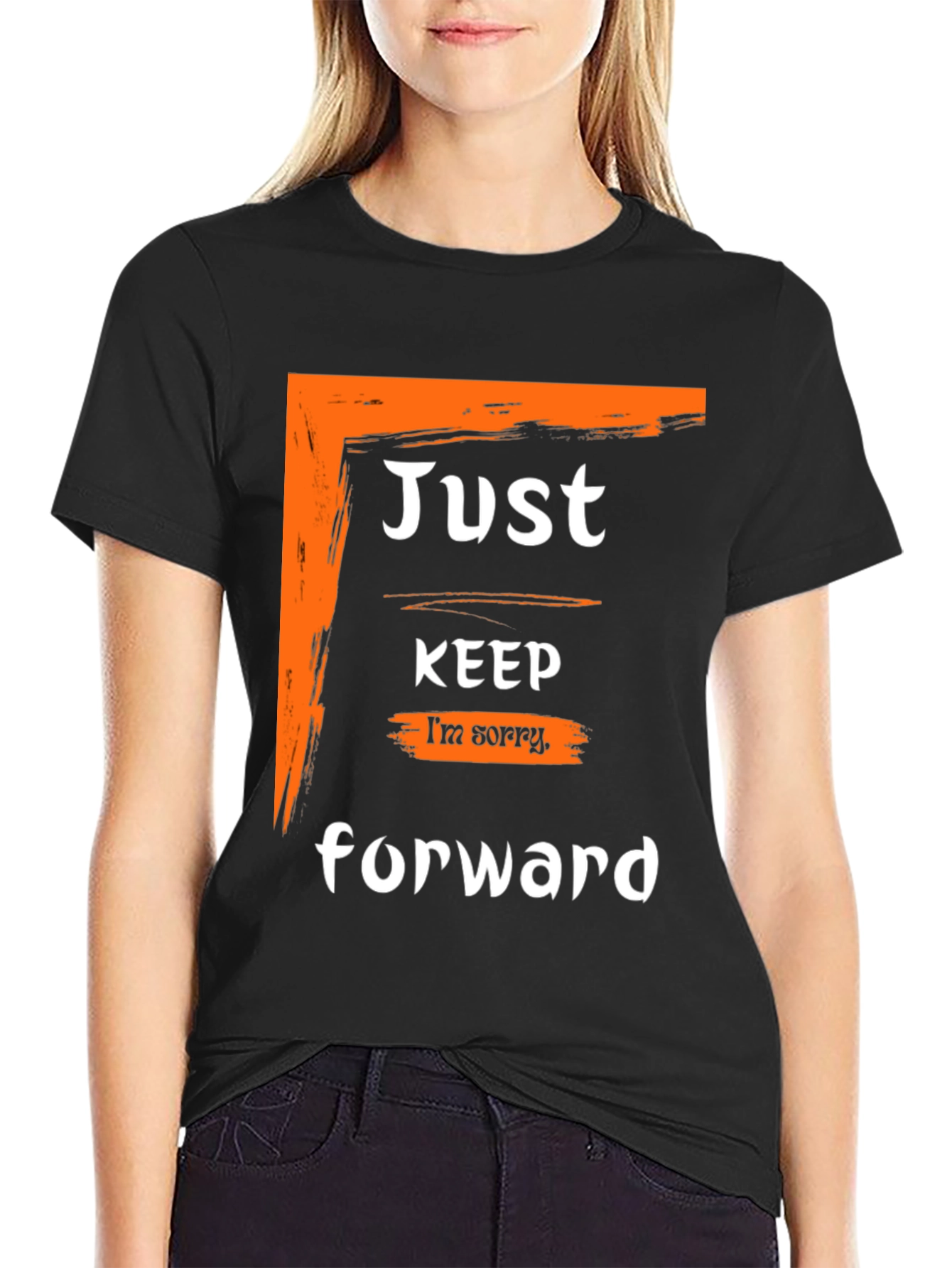 Just Keep Forward Graphic Tee