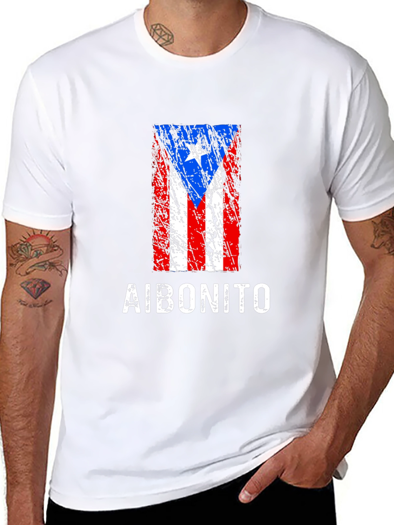 Aibonito Puerto Rico Flag T-Shirt