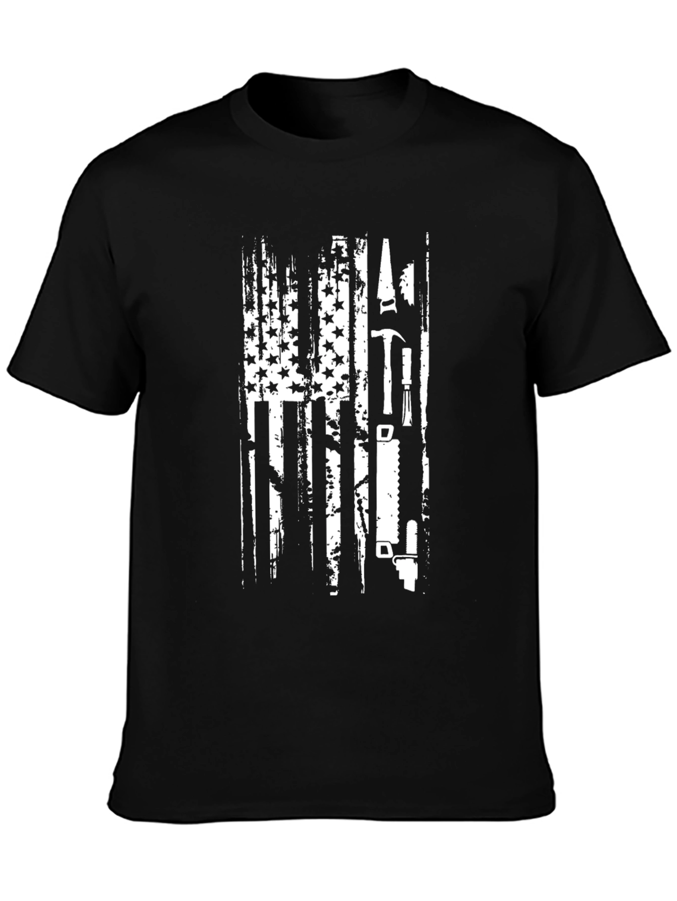 American Carpenter Flag T-Shirt