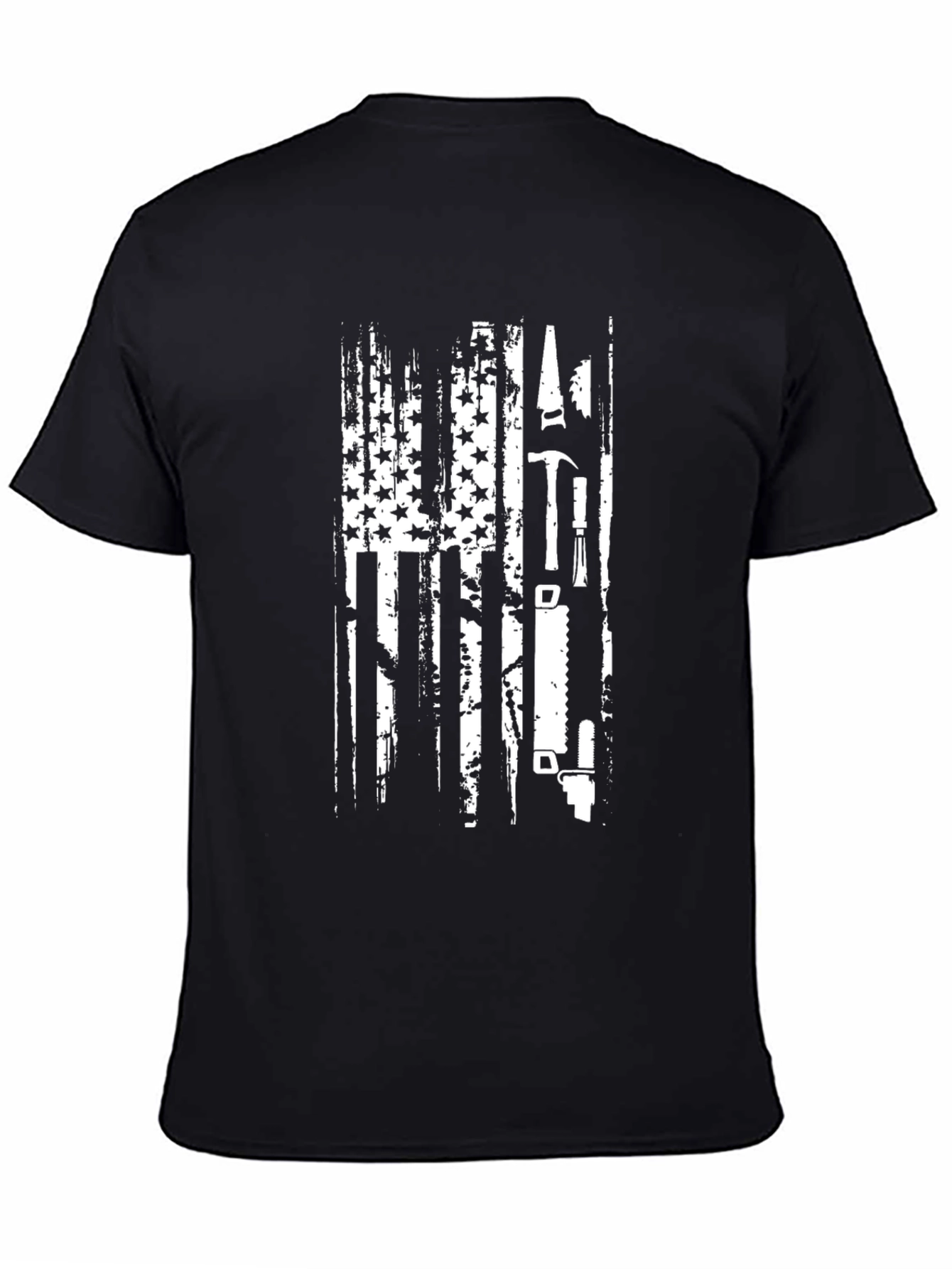 American Carpenter Flag T-Shirt