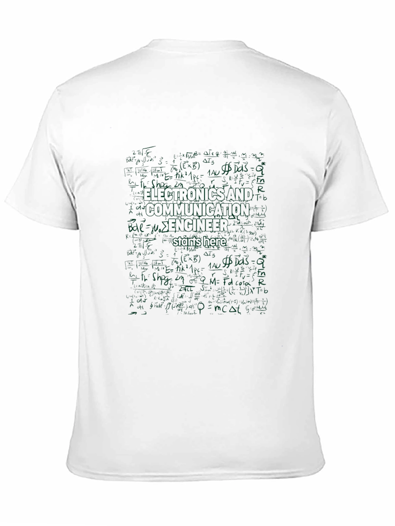 Math Formula T-Shirt - Geek Chic Cotton Tee