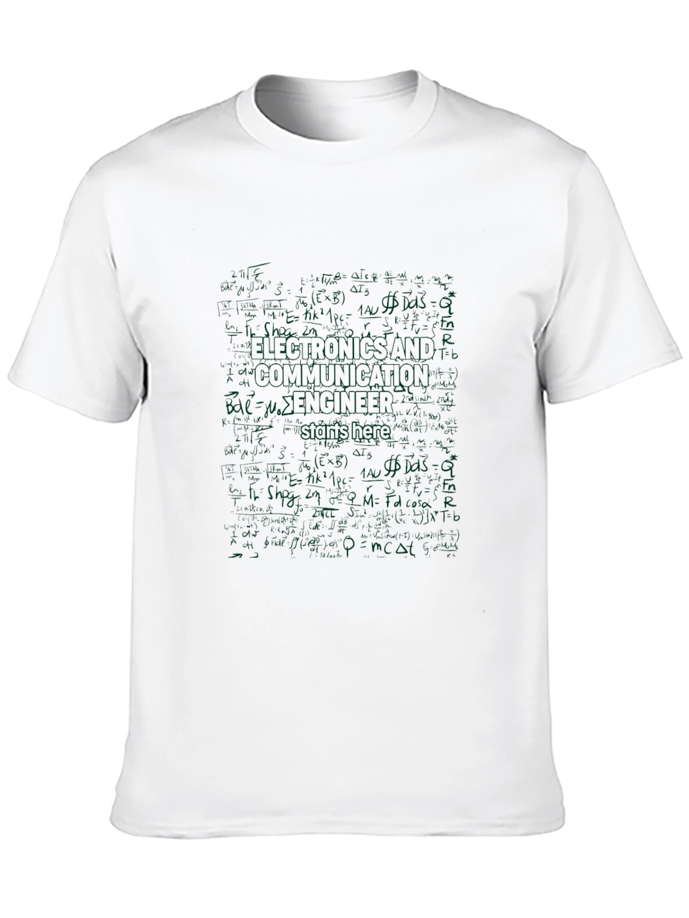 Math Formula T-Shirt - Geek Chic Cotton Tee