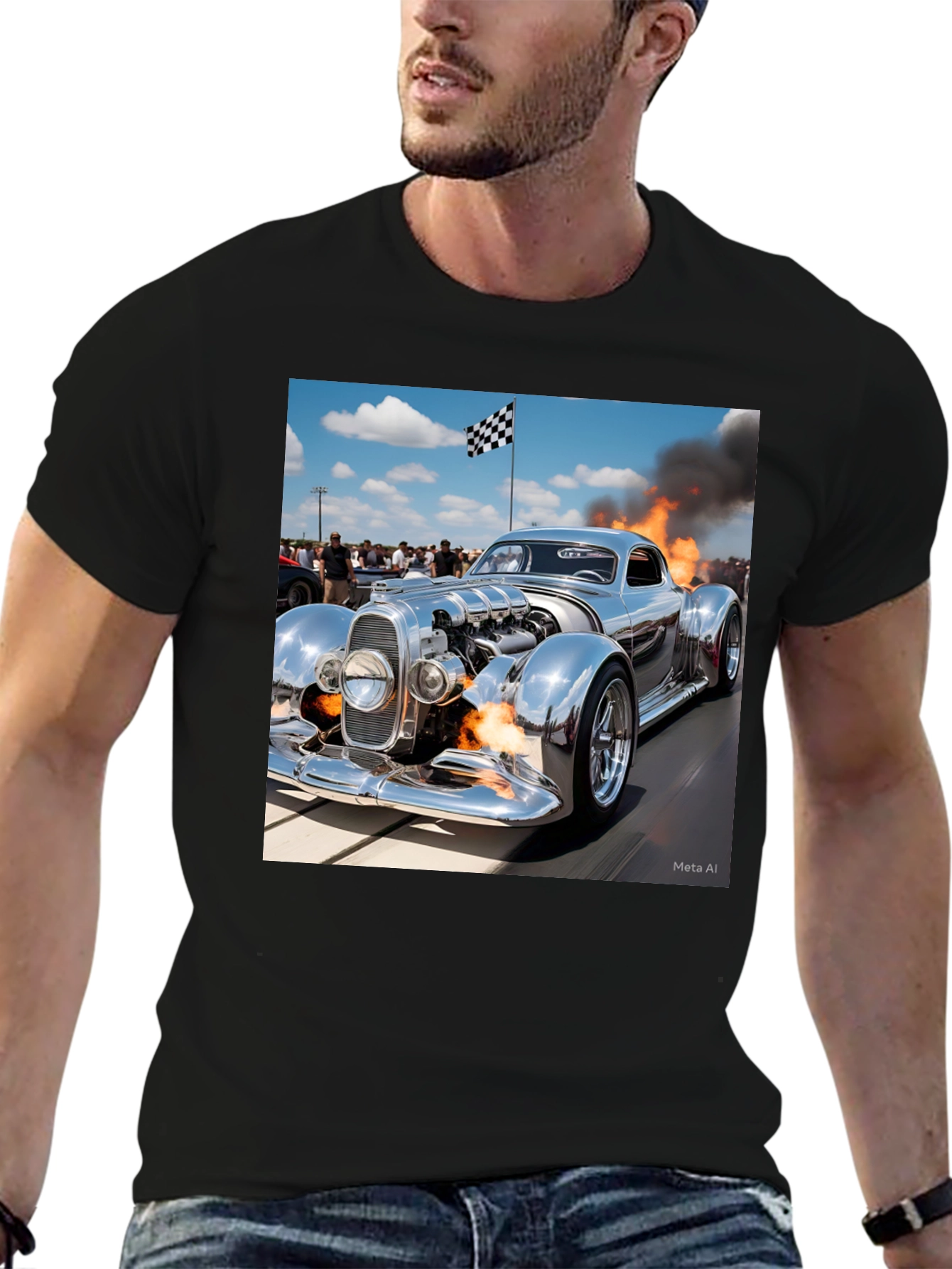 Chrome Hot Rod T-Shirt