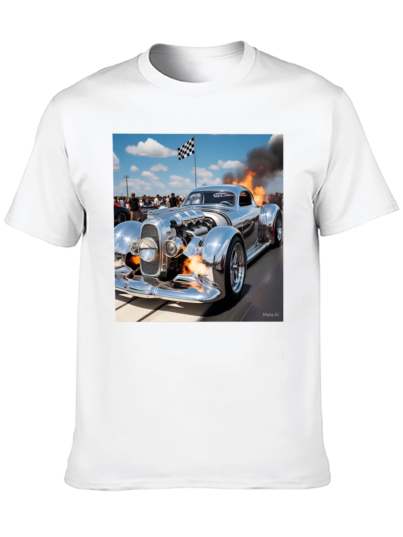 Chrome Hot Rod T-Shirt