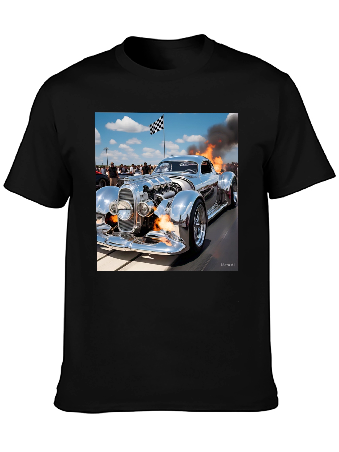 Chrome Hot Rod T-Shirt