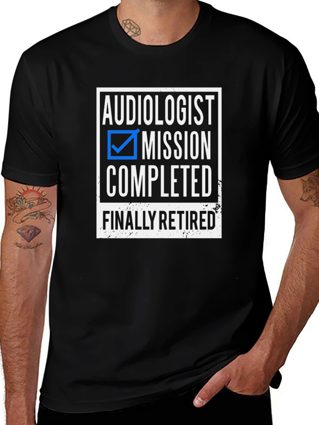 Audiologist Mission Completed Retired T-Shirt
