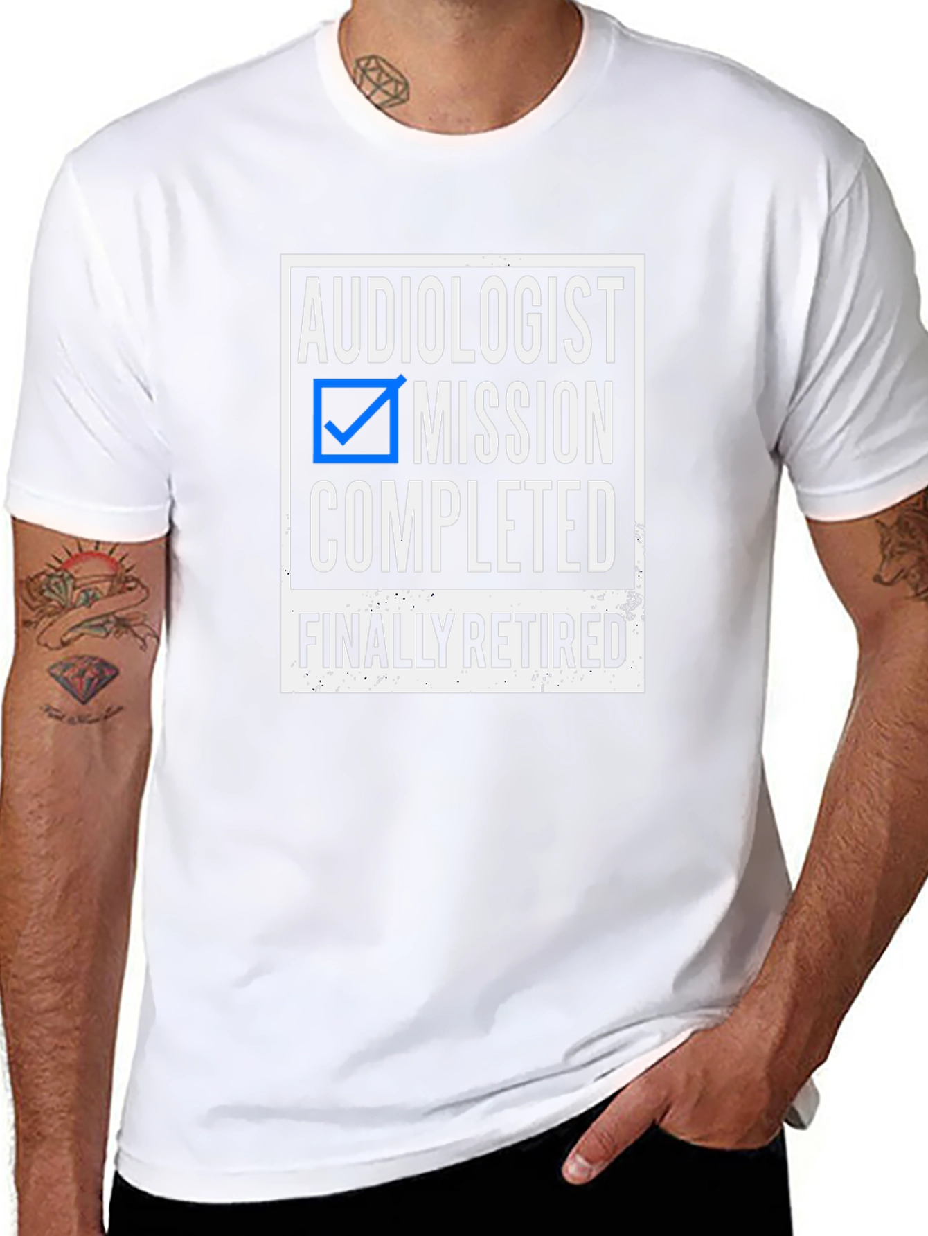 Audiologist Mission Completed Retired T-Shirt