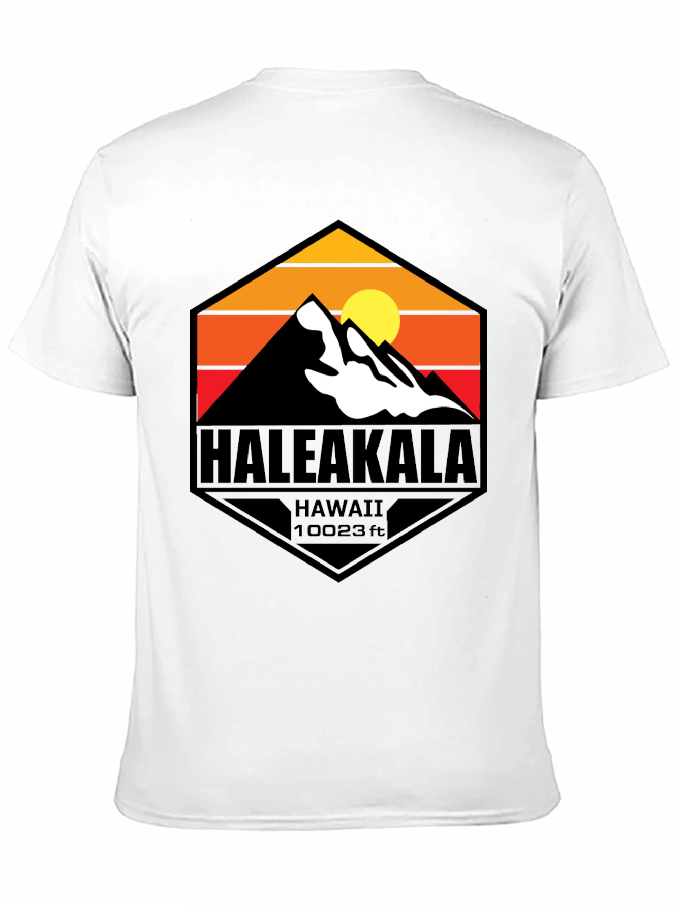 Haleakala Hawaii Graphic T-Shirt - Mountain Design