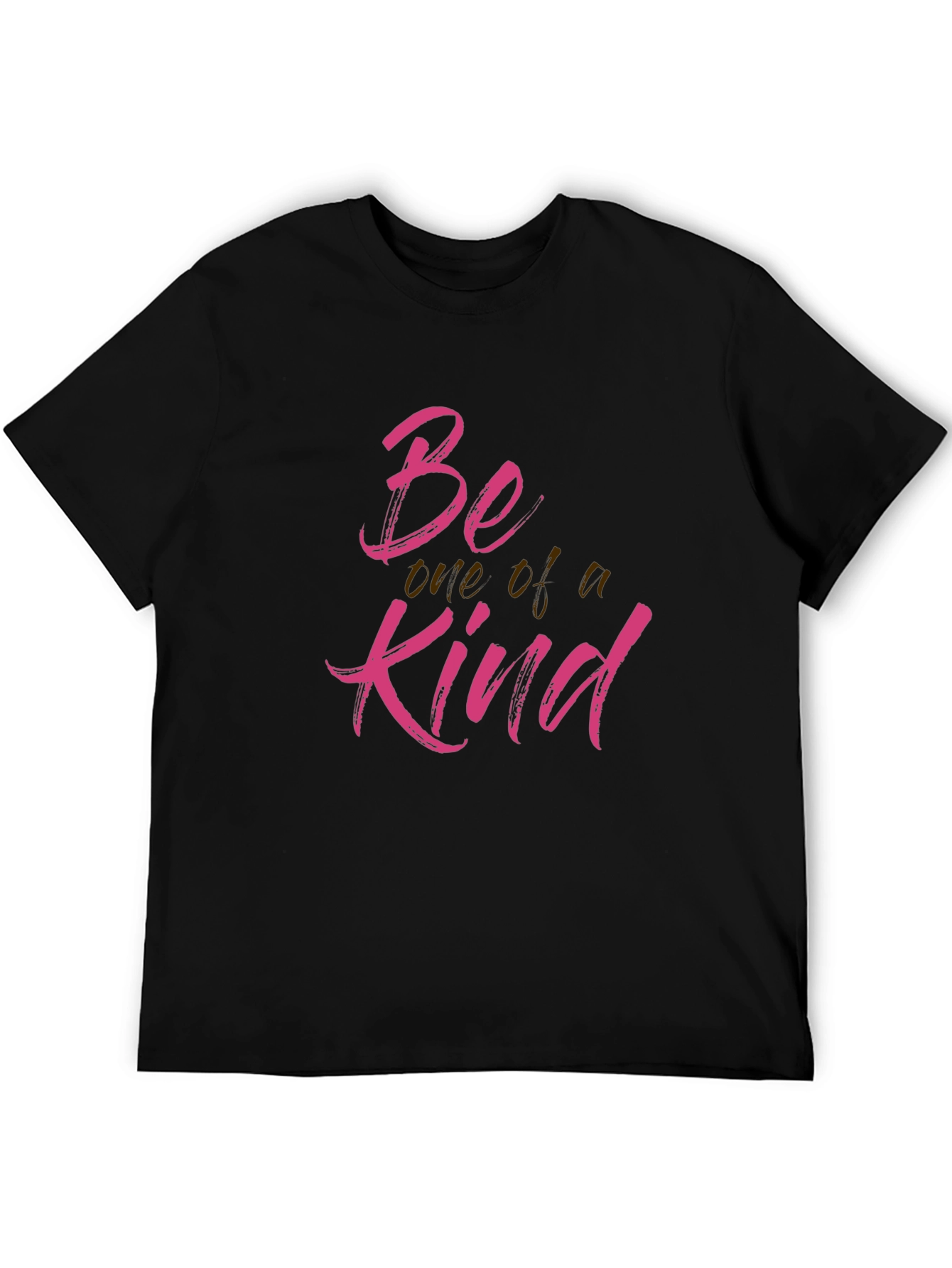 Be One of a Kind Black Graphic Tee
