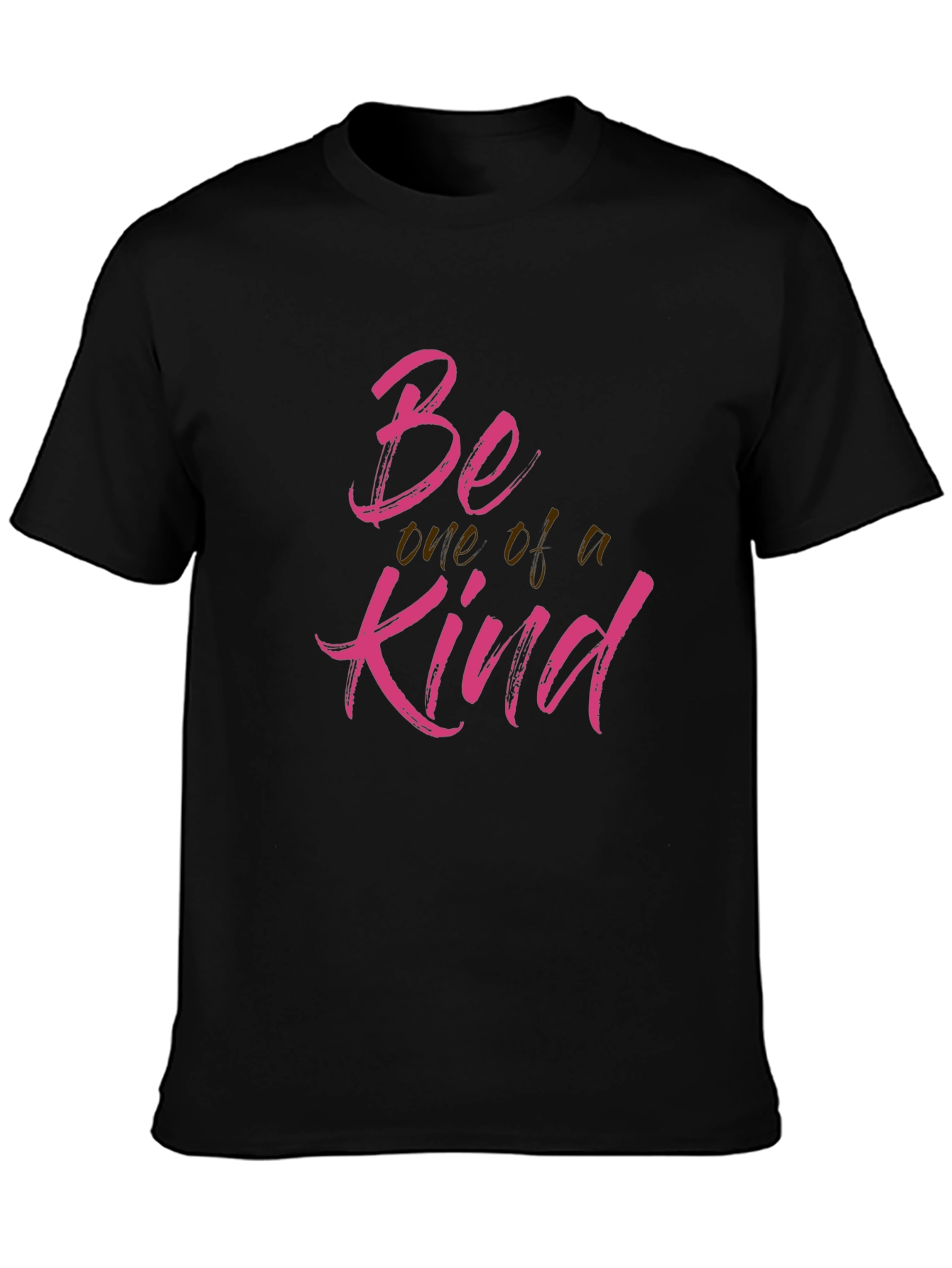 Be One of a Kind Black Graphic Tee