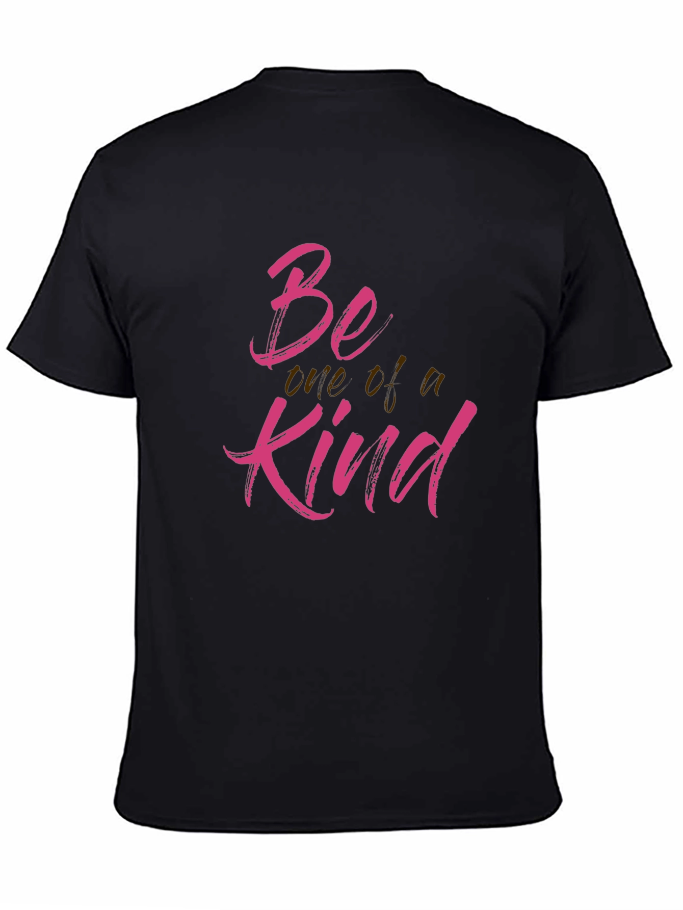 Be One of a Kind Black Graphic Tee