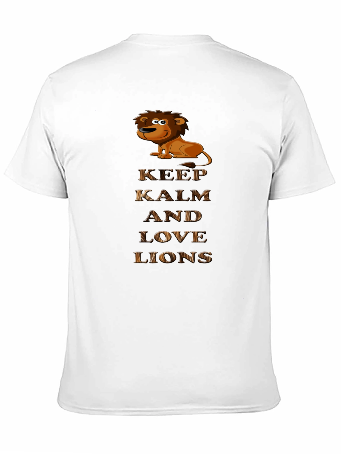 Keep Calm and Love Lions Graphic T-Shirt
