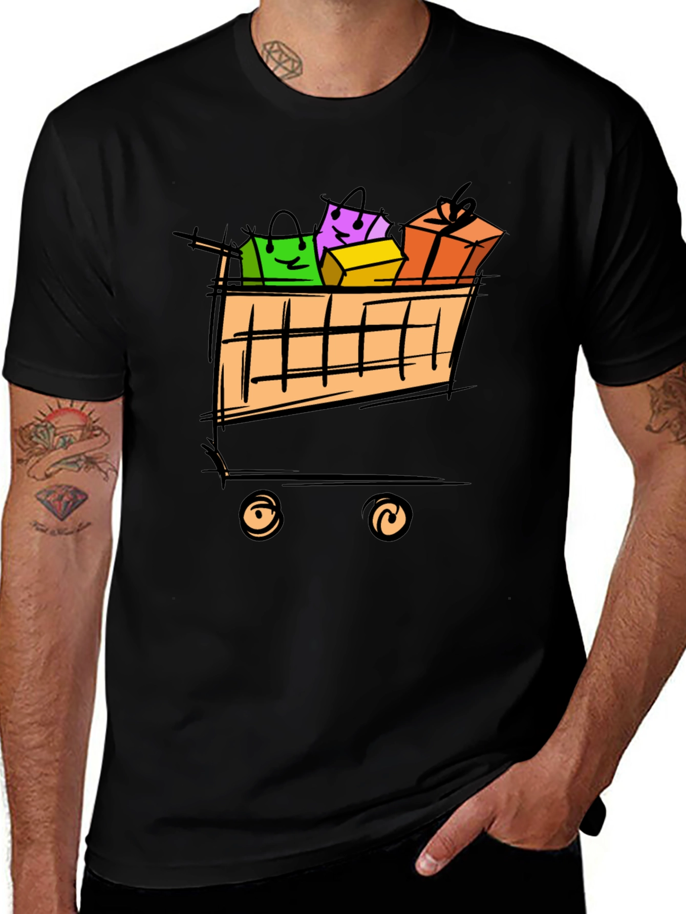 Fun Shopping Cart T-Shirt