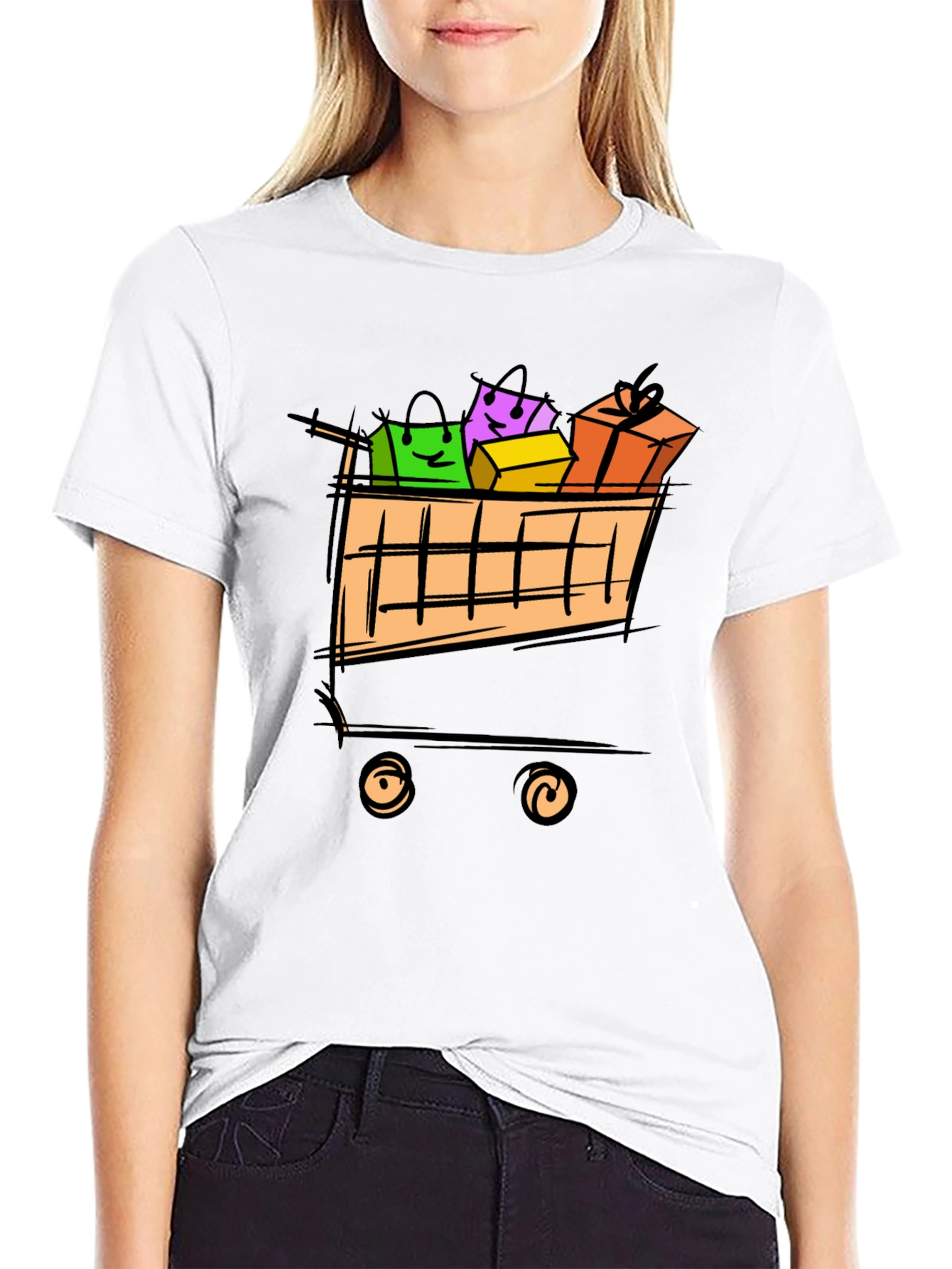Fun Shopping Cart T-Shirt