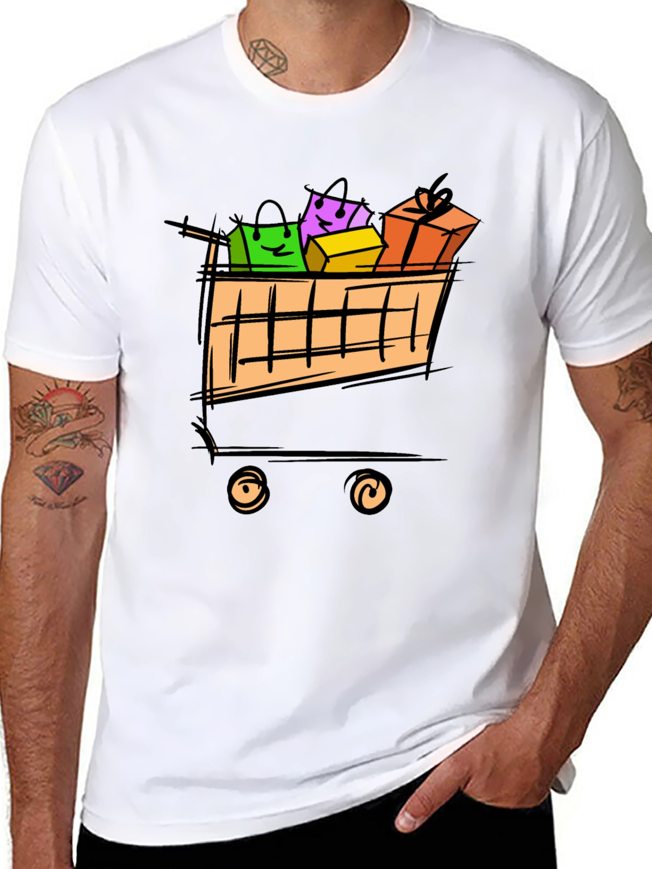 Fun Shopping Cart T-Shirt