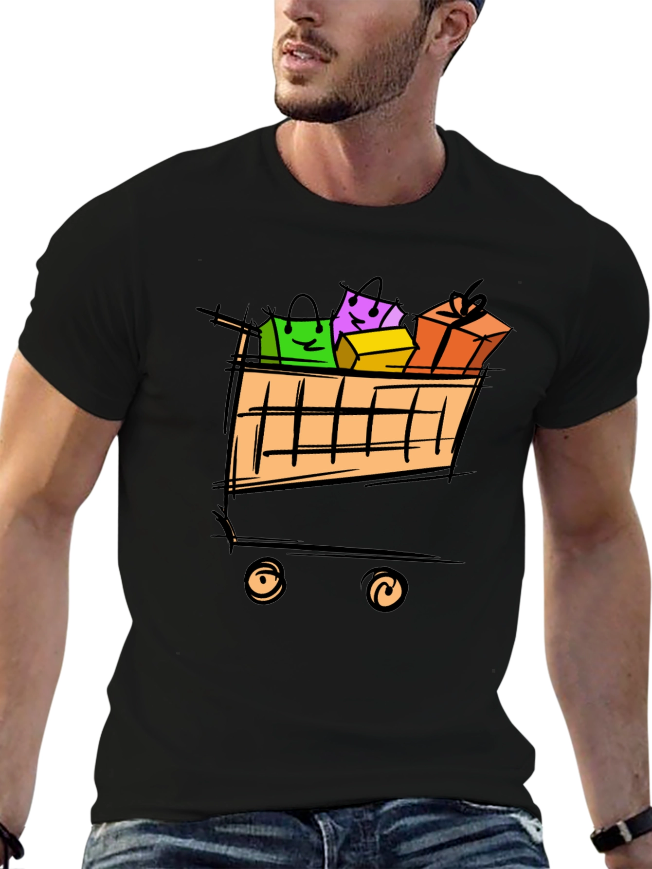 Fun Shopping Cart T-Shirt