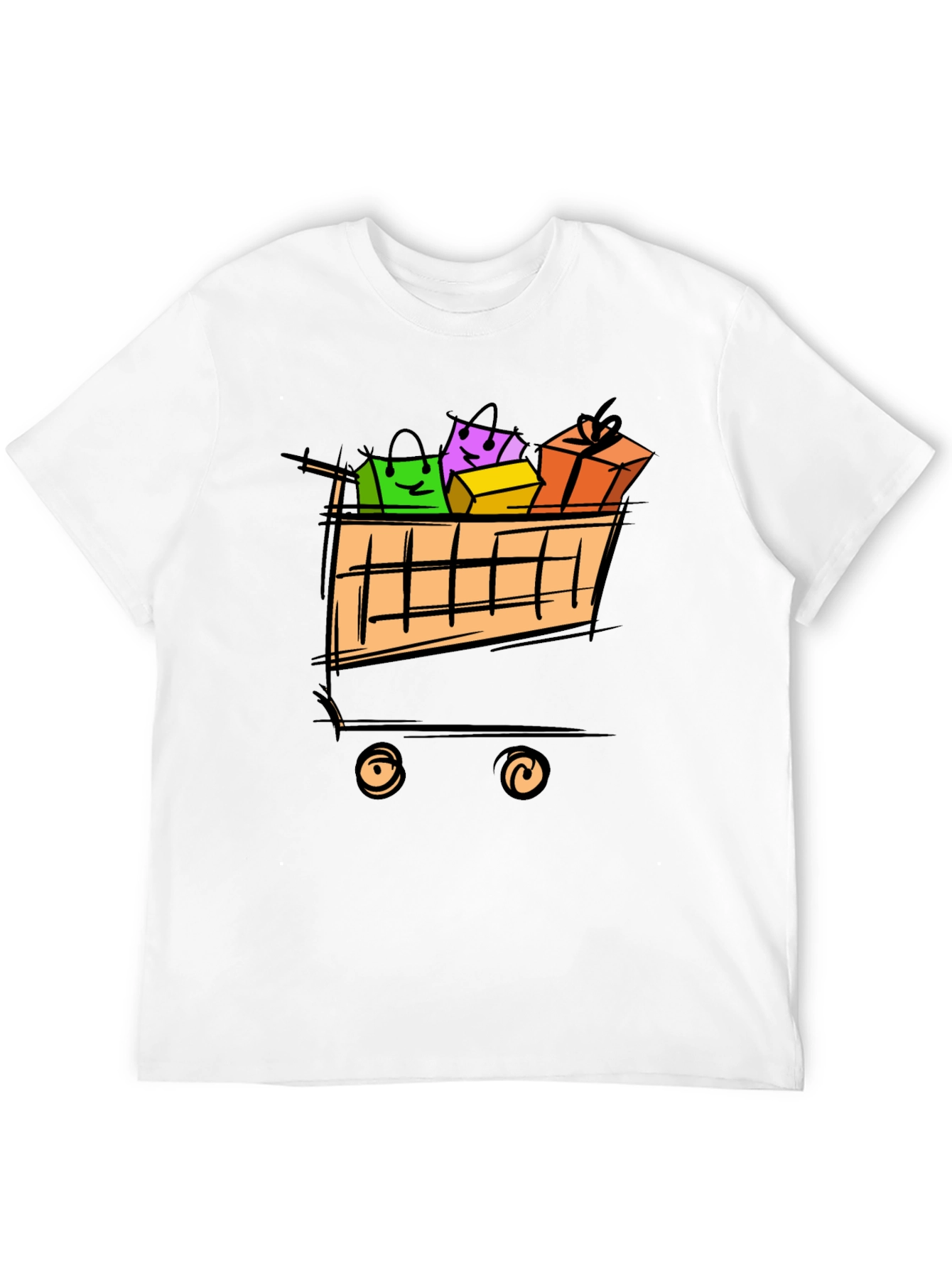 Fun Shopping Cart T-Shirt