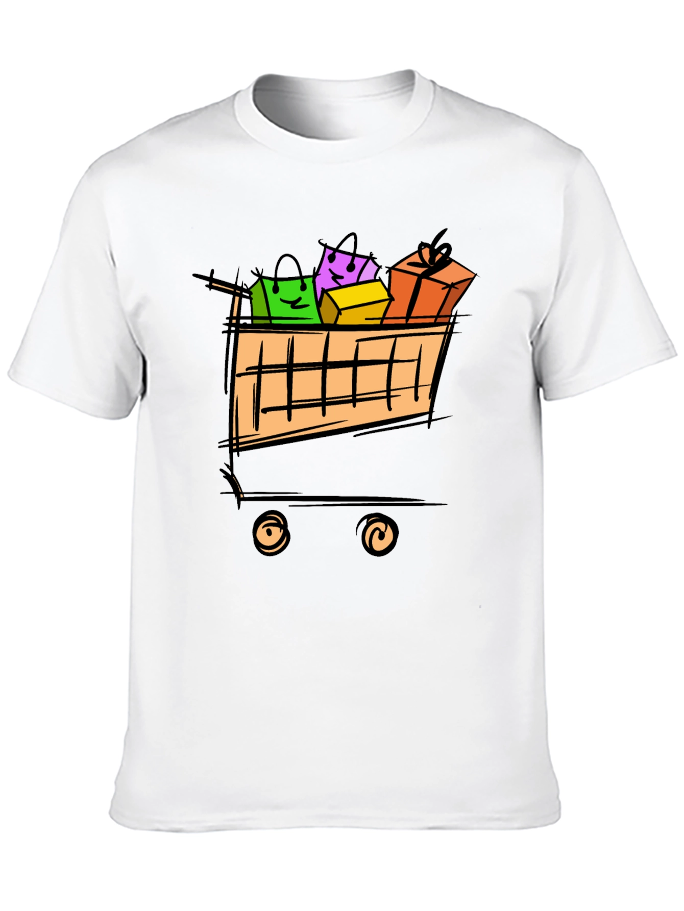 Fun Shopping Cart T-Shirt