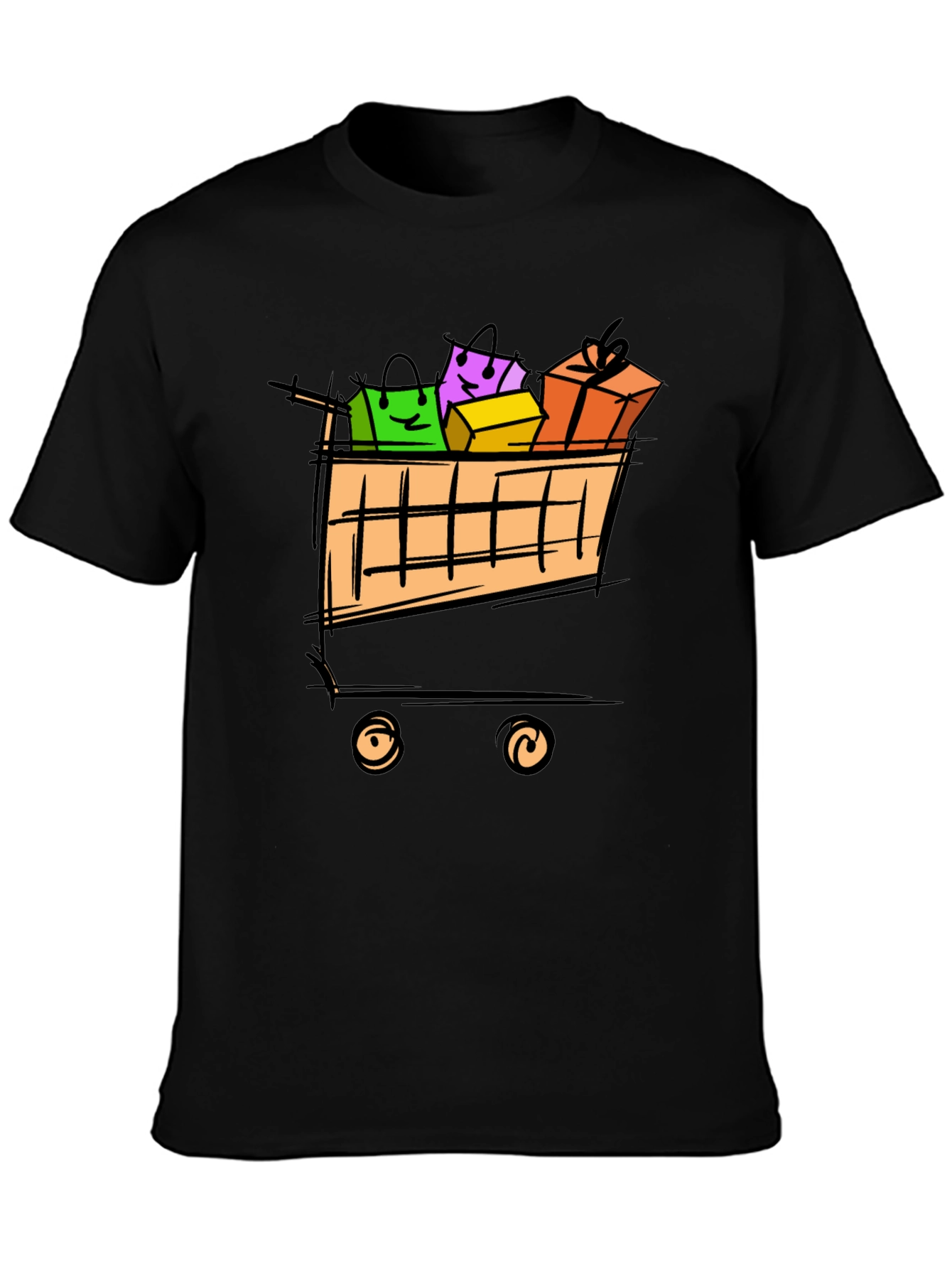 Fun Shopping Cart T-Shirt