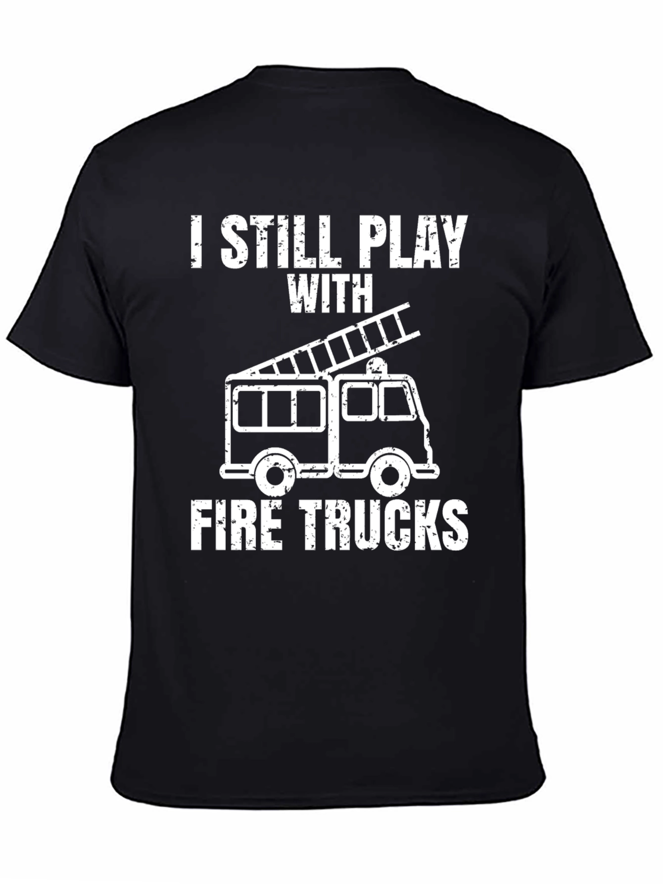 Fire Truck Graphic T-Shirt - I Still Play