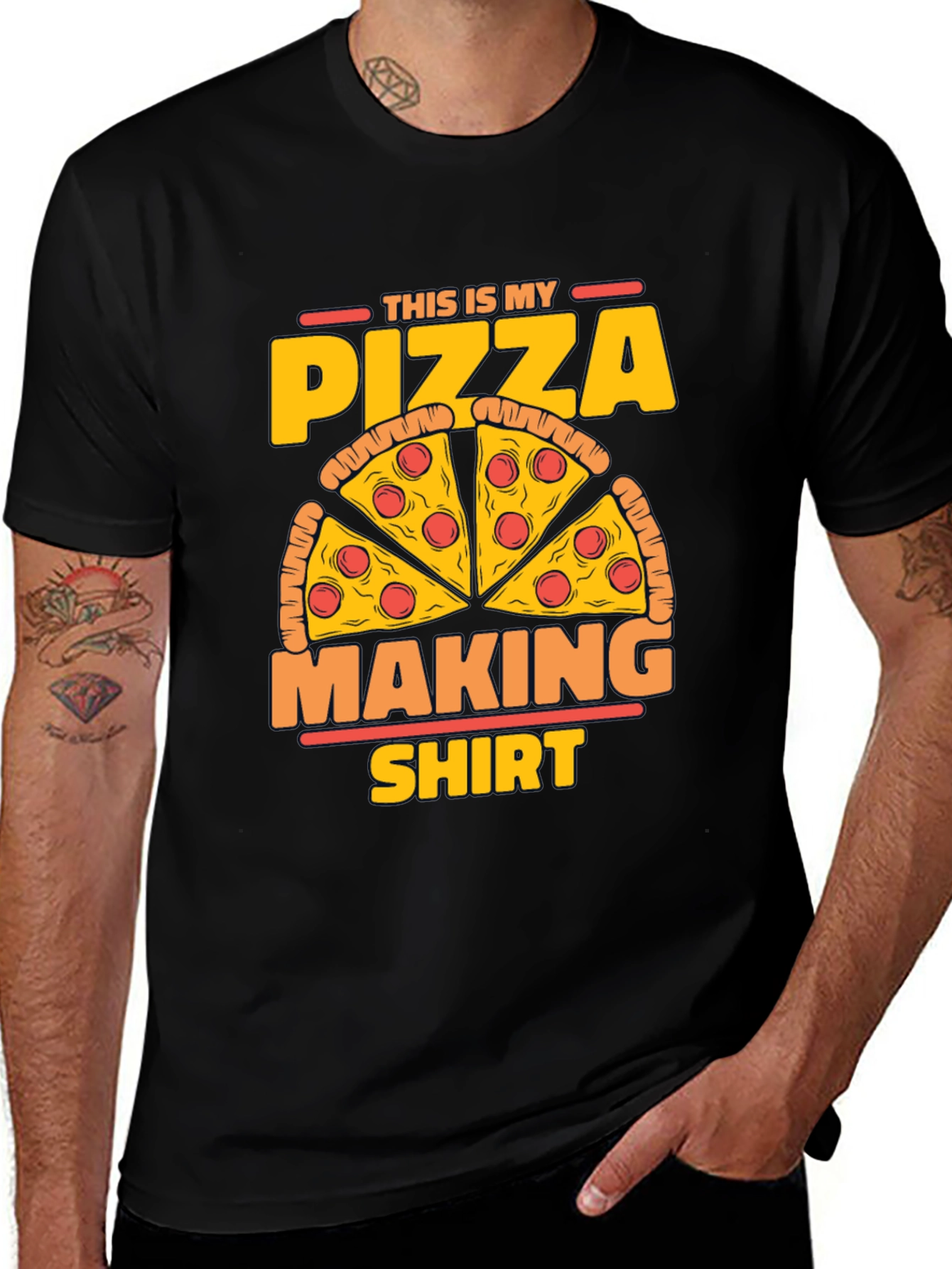 Pizza Making T-Shirt Funny Pizza Maker Gift